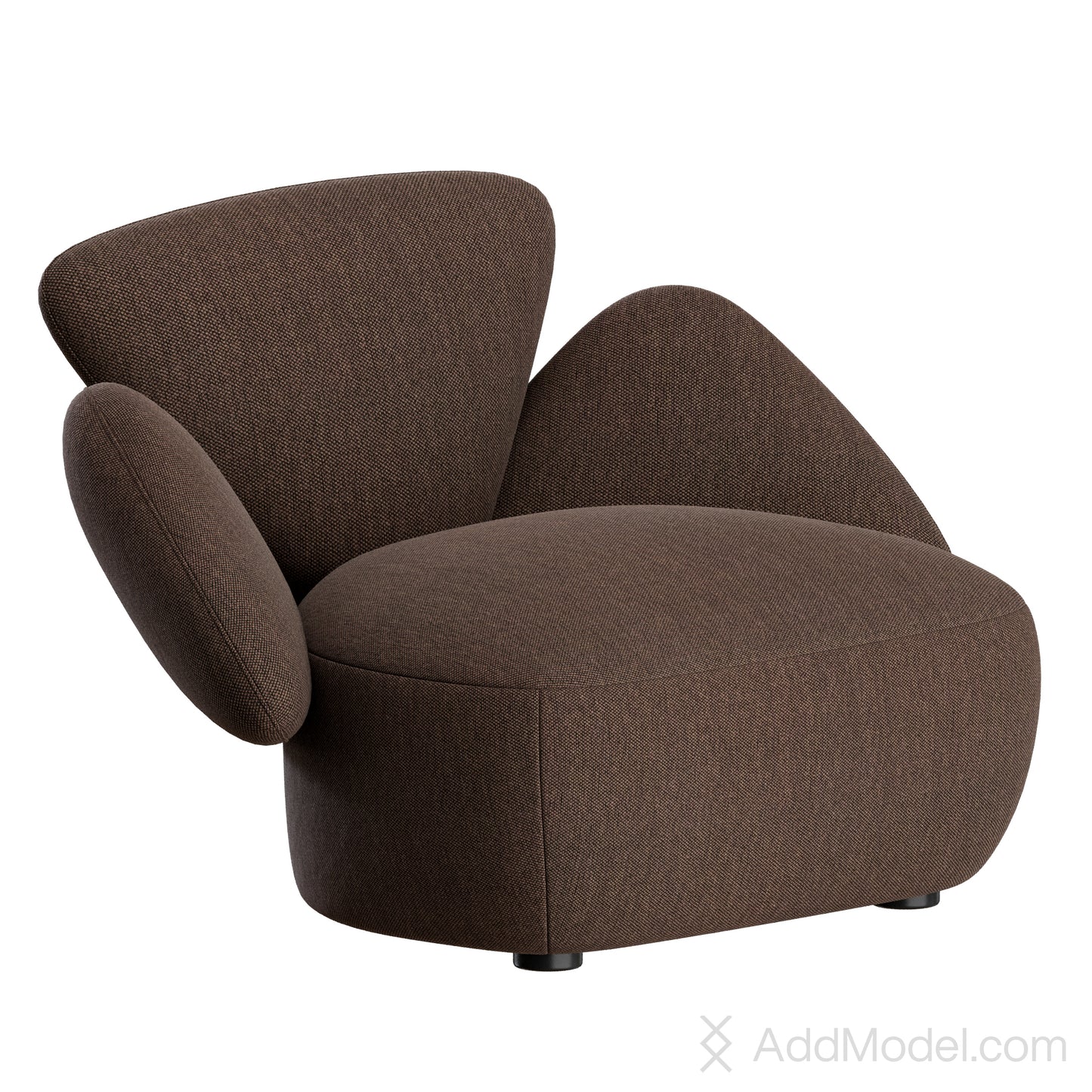 Foretre Armchair By The Future Perfect 3D Model