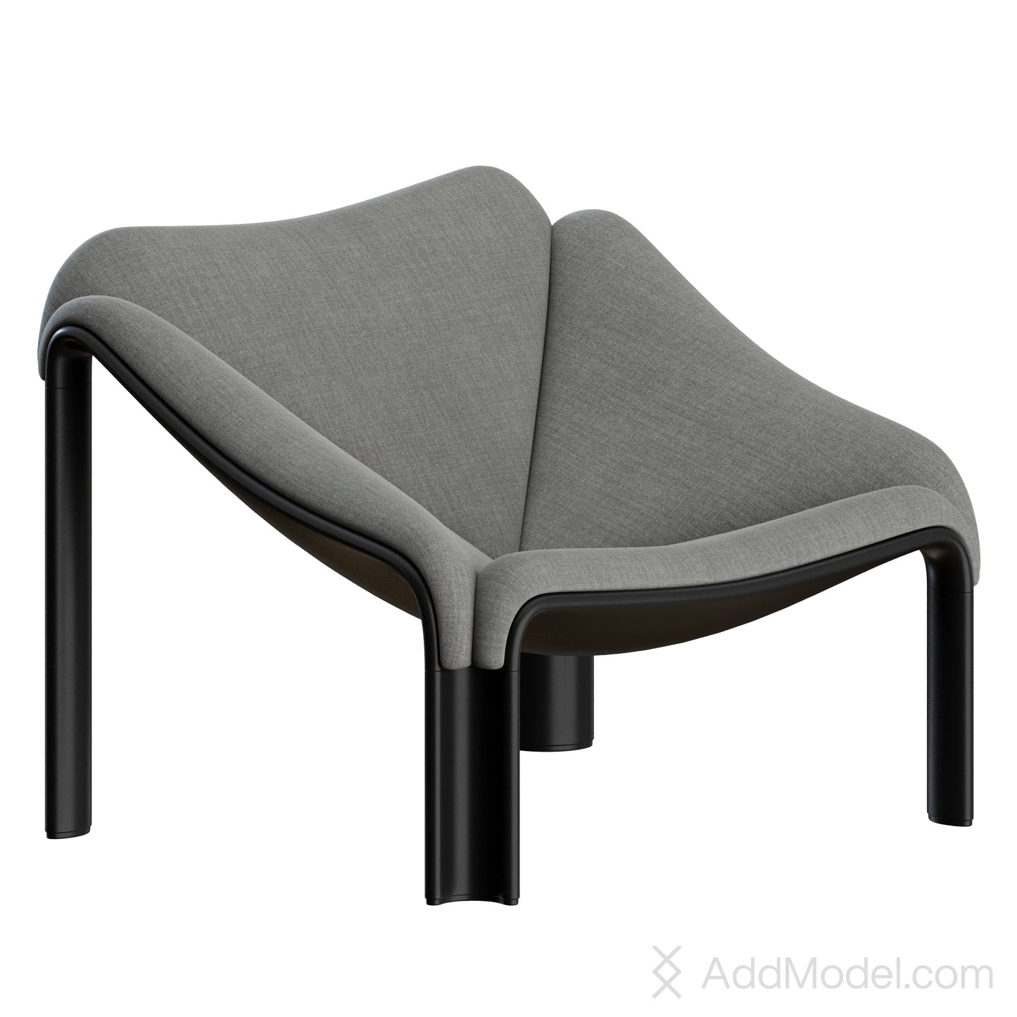 F300 Lounge Chair Pierre Paulin By Gubi 3D Model