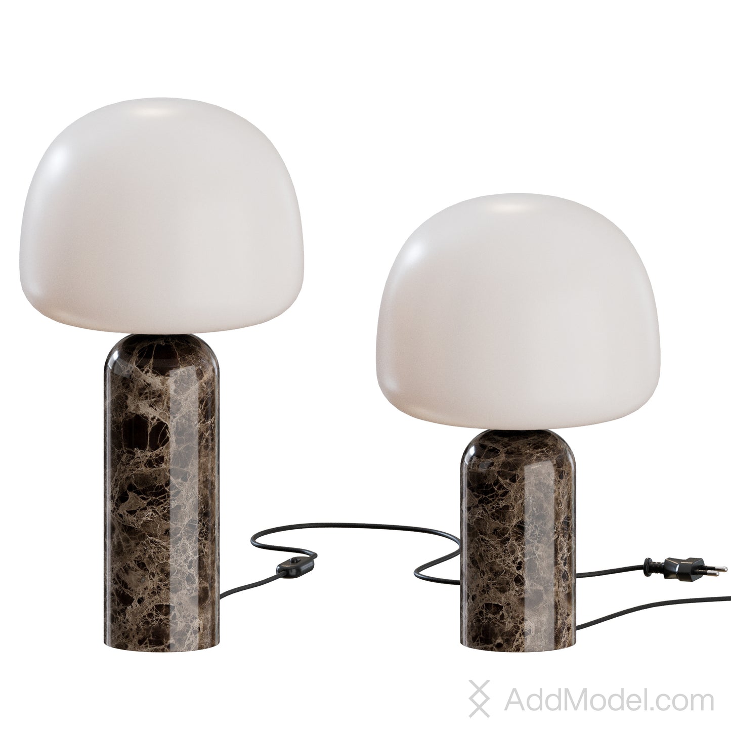 Kin Table Lamp By Northern 3D Model