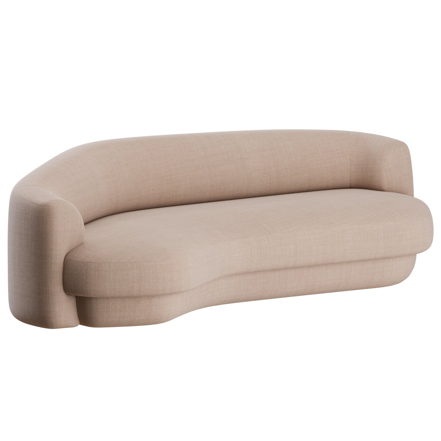 Yumi Sofa By Philippe Hurel 3D Model