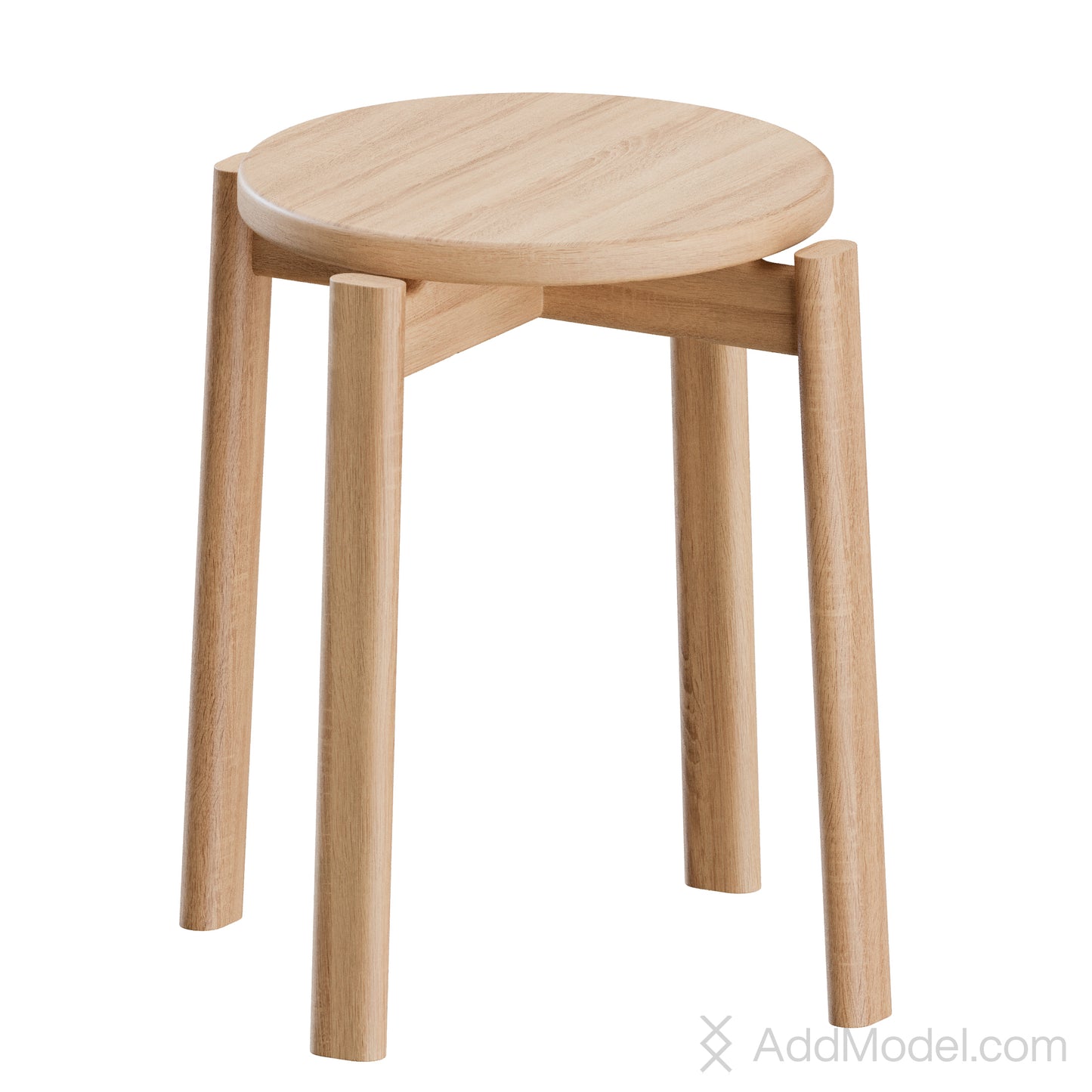 Passage Stool By Audo Copenhagen 3D Model