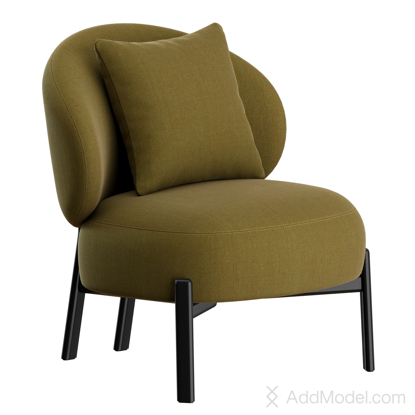 Clara Armchair By Marelli 3D Model