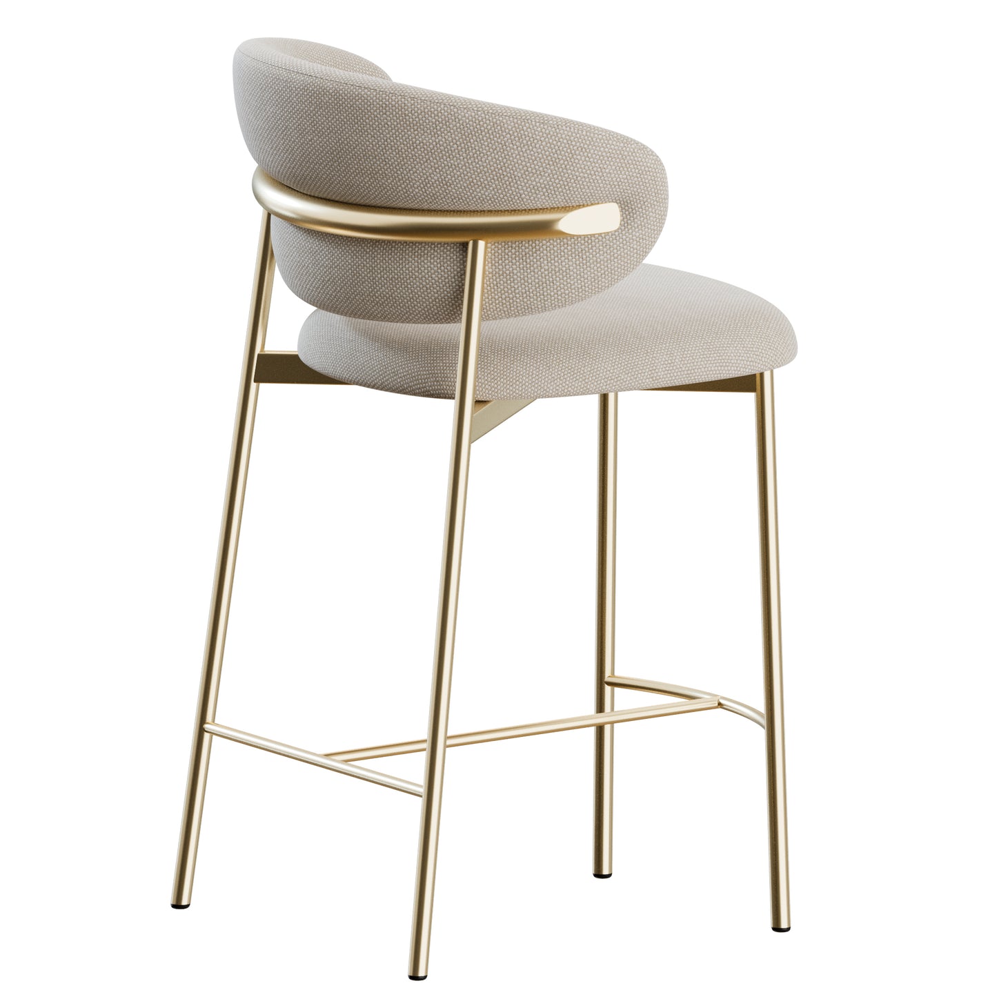 Oleandro Stool Metal By Calligaris 3D Model