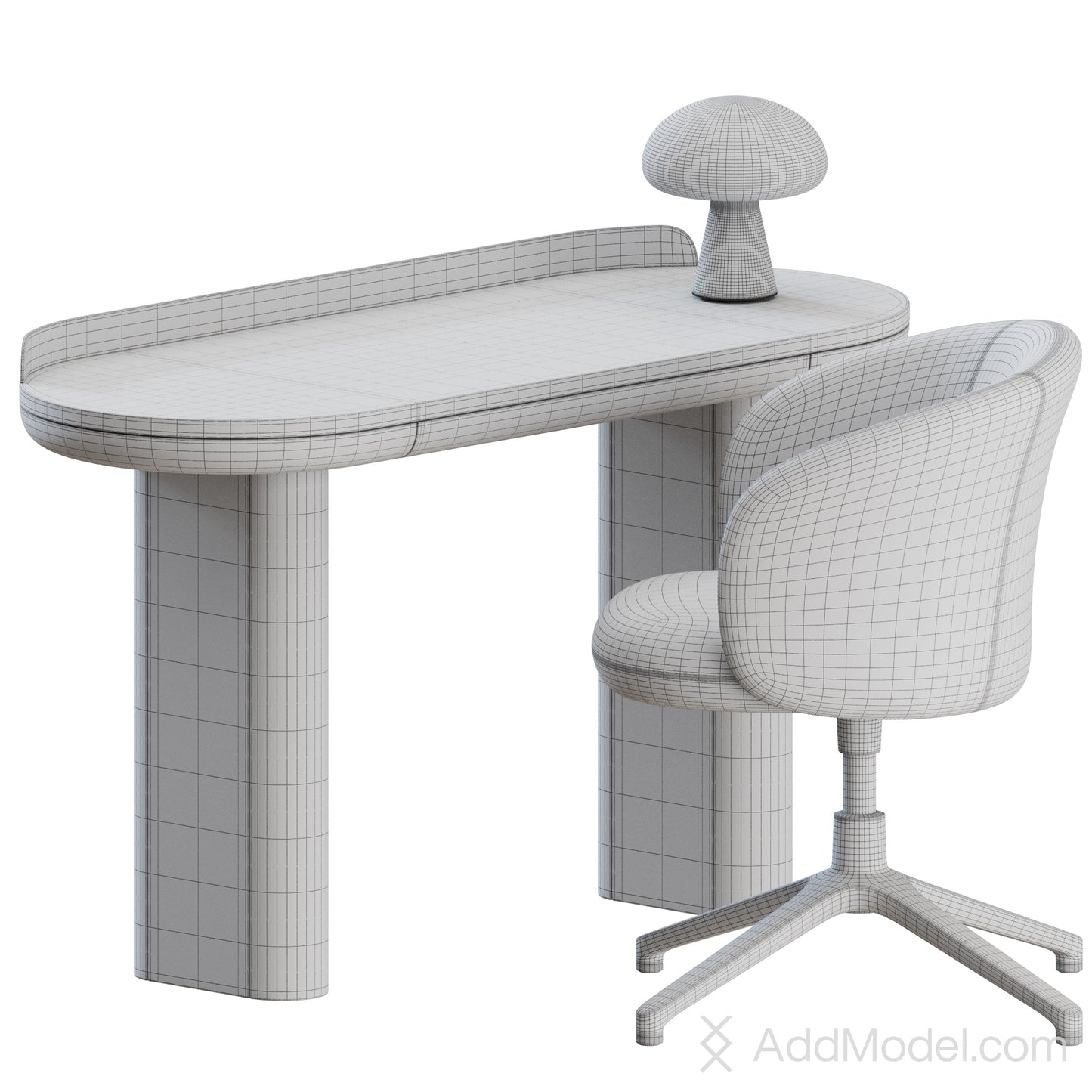 Jumbo Mikado Office Set 3D Model