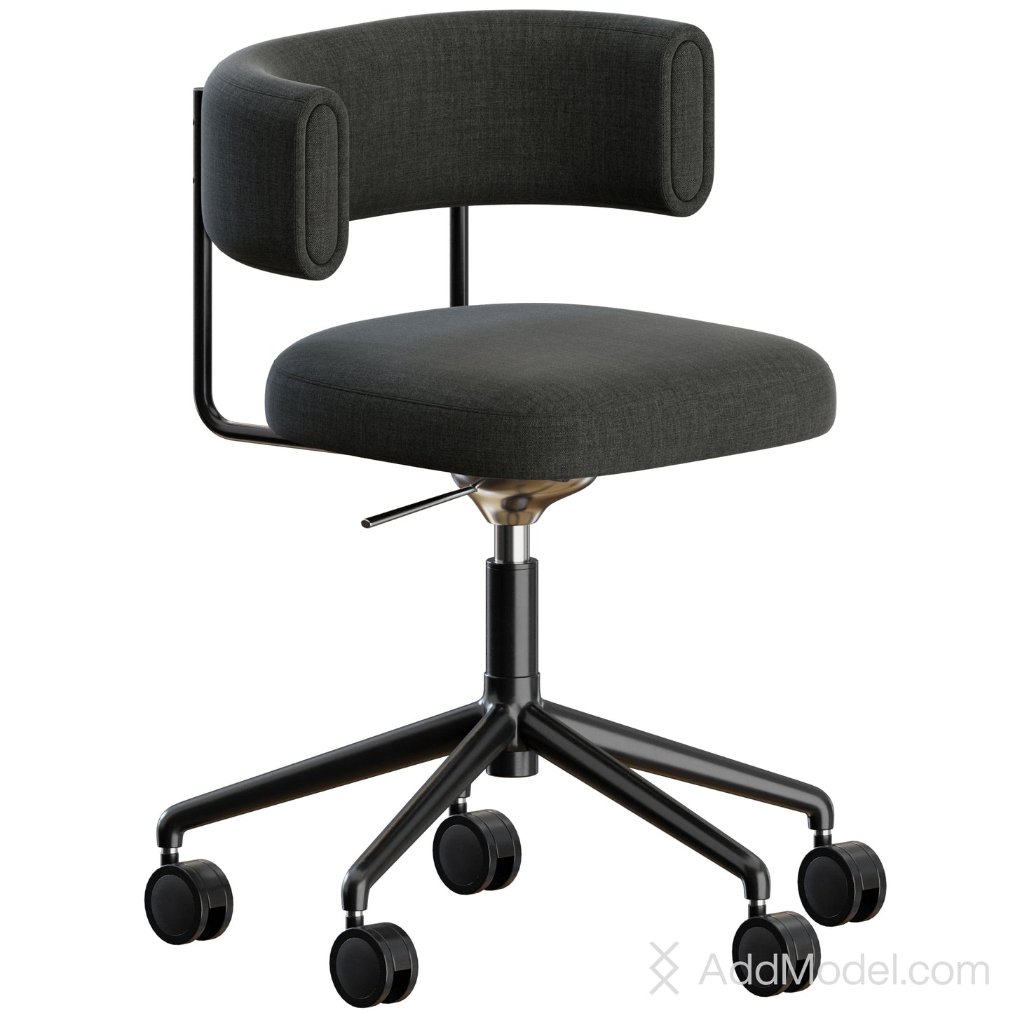 Amelie DP TS Office Chair By Midj 3D Model