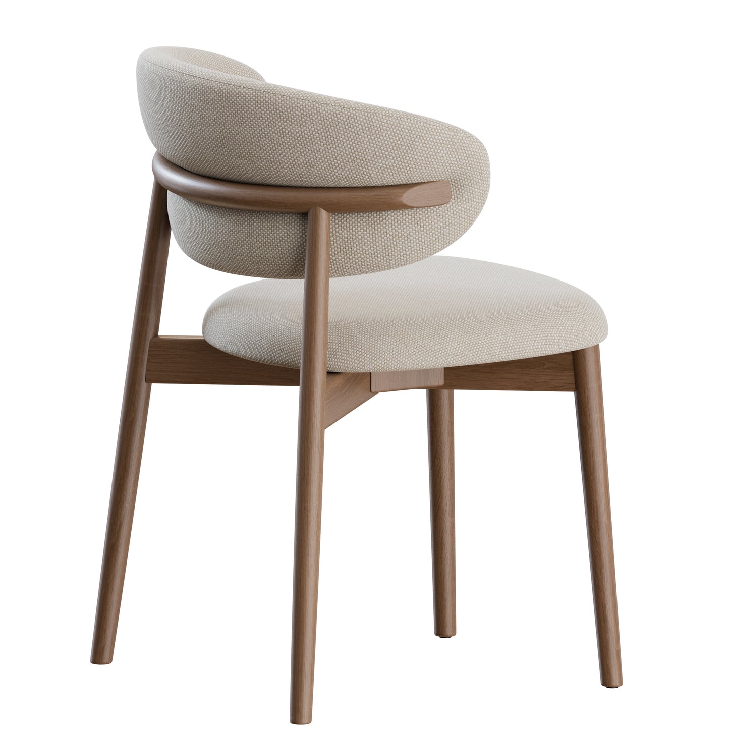 Oleandro Chair Wood By Calligaris 3D Model