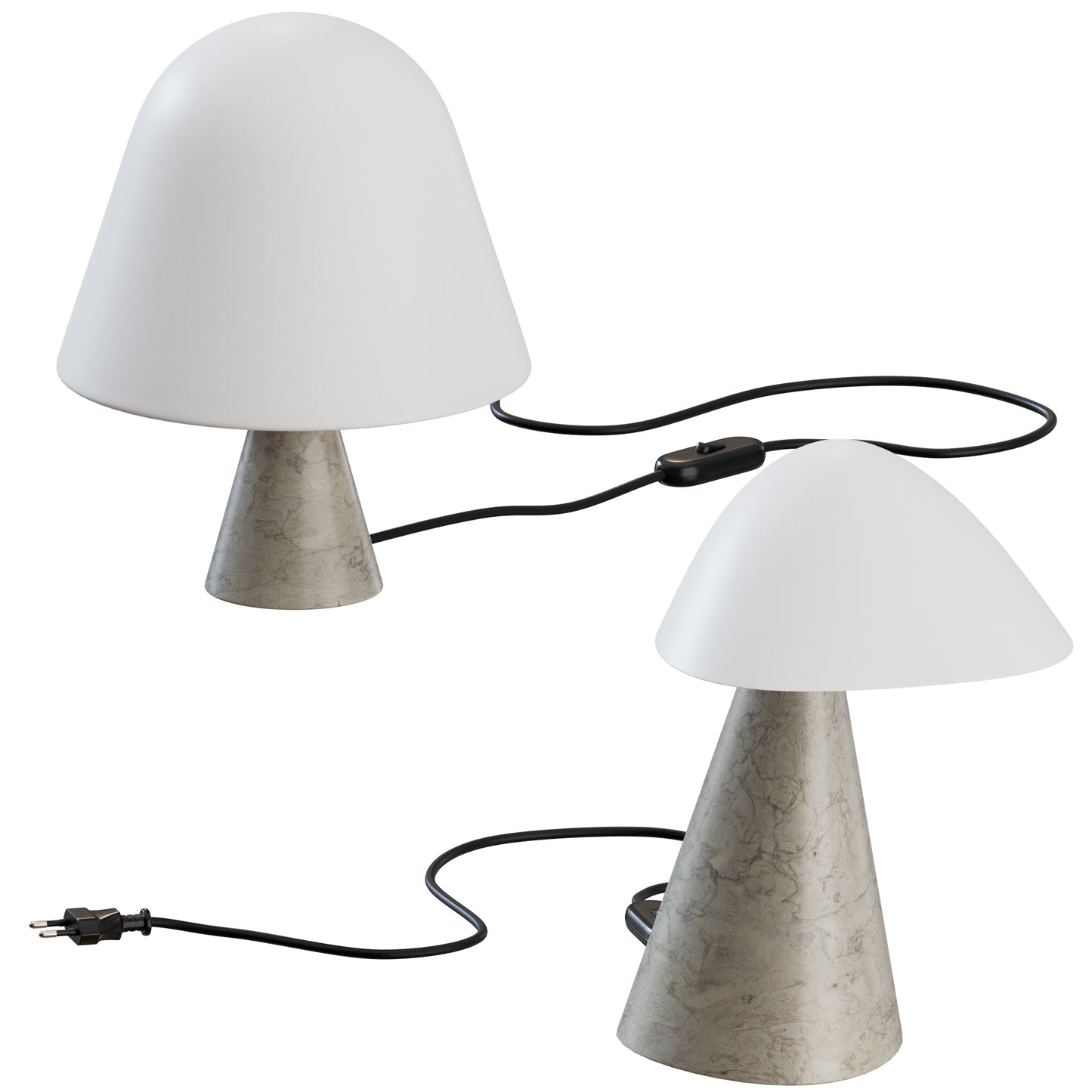 Table Lamps By Fredericia 3D Model