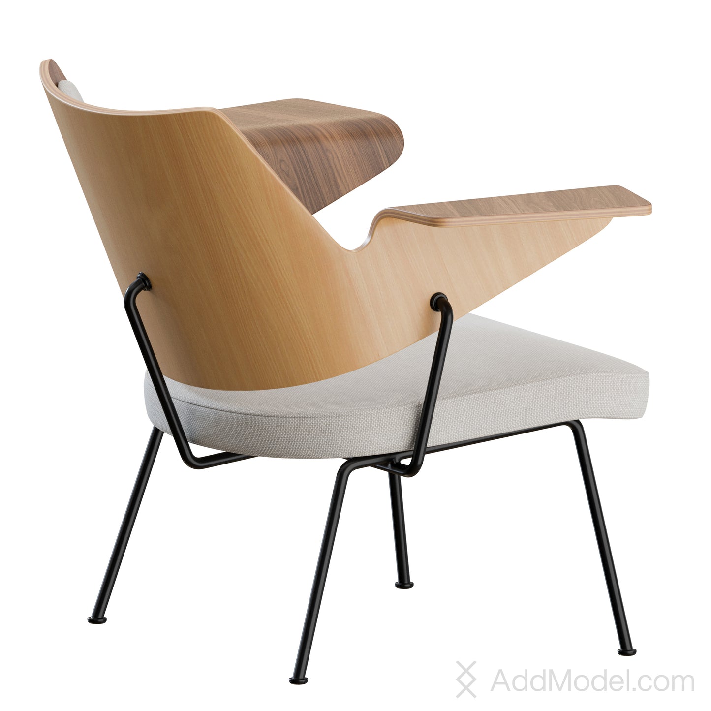 RFH Lounge Chair RD8 By &Tradition 3D Model