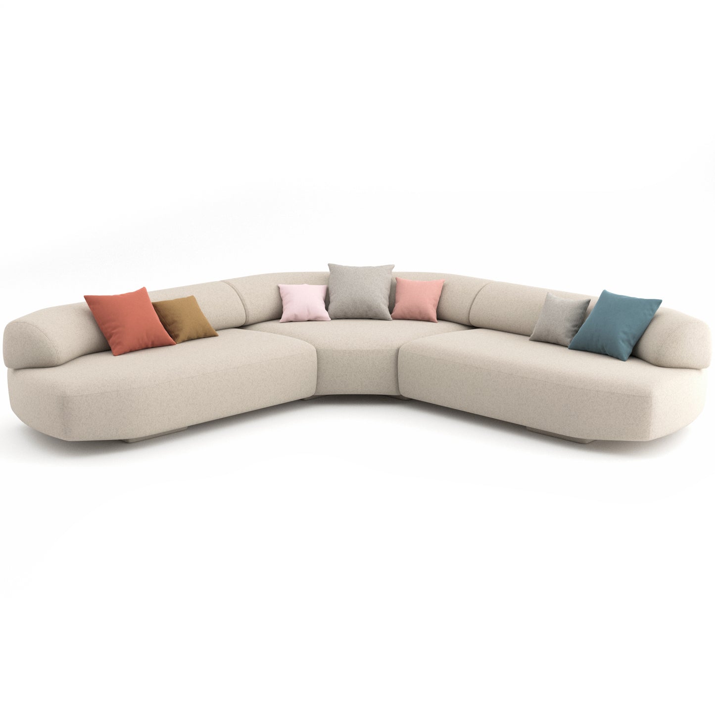 Gogan Sofa 05 By Moroso 3D Model