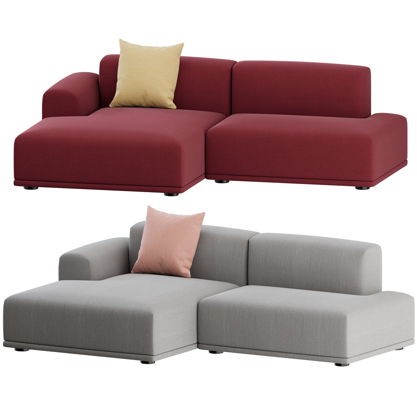 Connect Sofa 2 Seater 02 By Muuto 3D Model