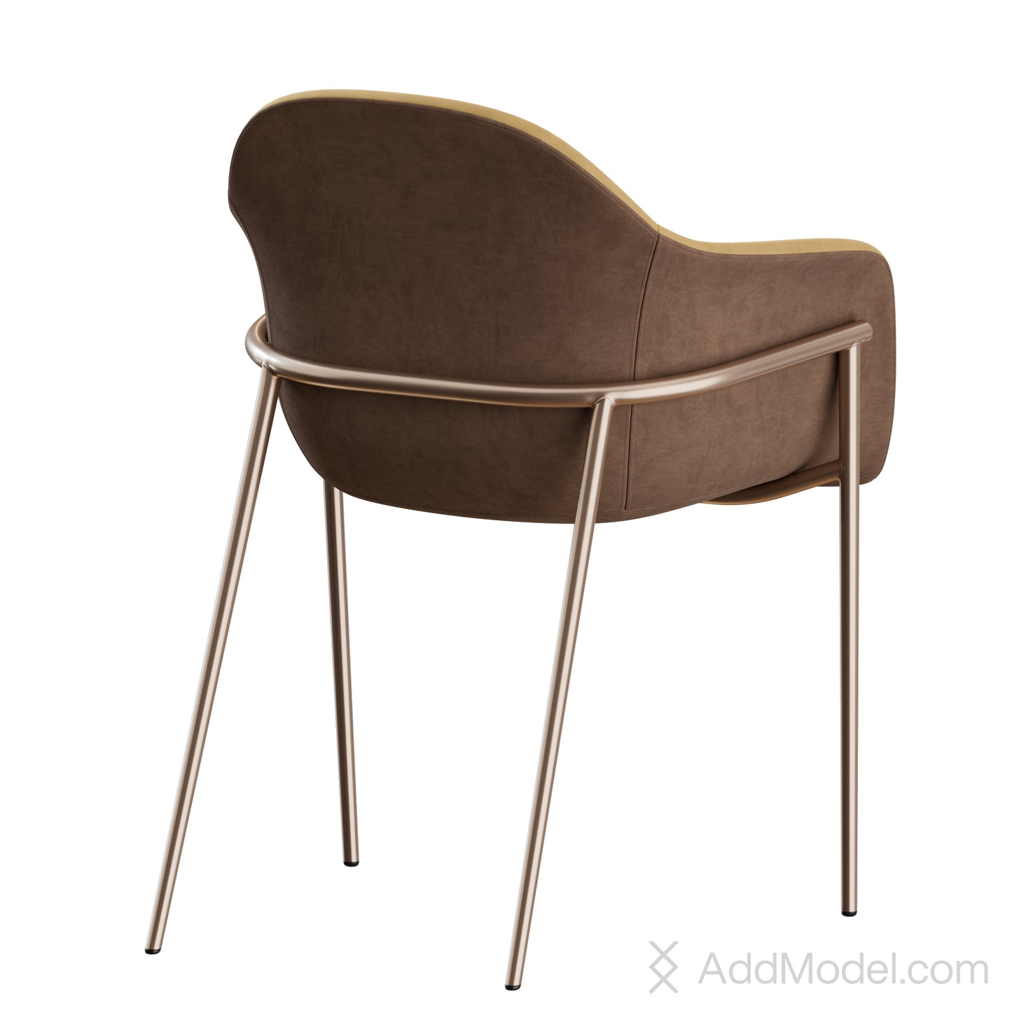 Chia Metal Chair By Marelli 3D Model