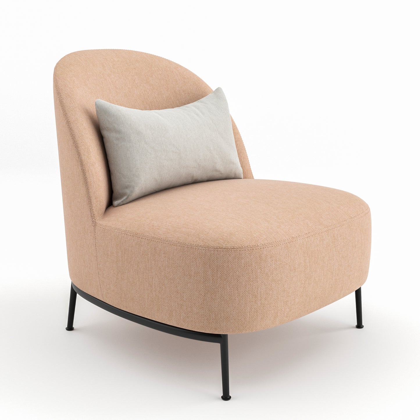 Sejour Lounge Chair By Gubi 3D Model