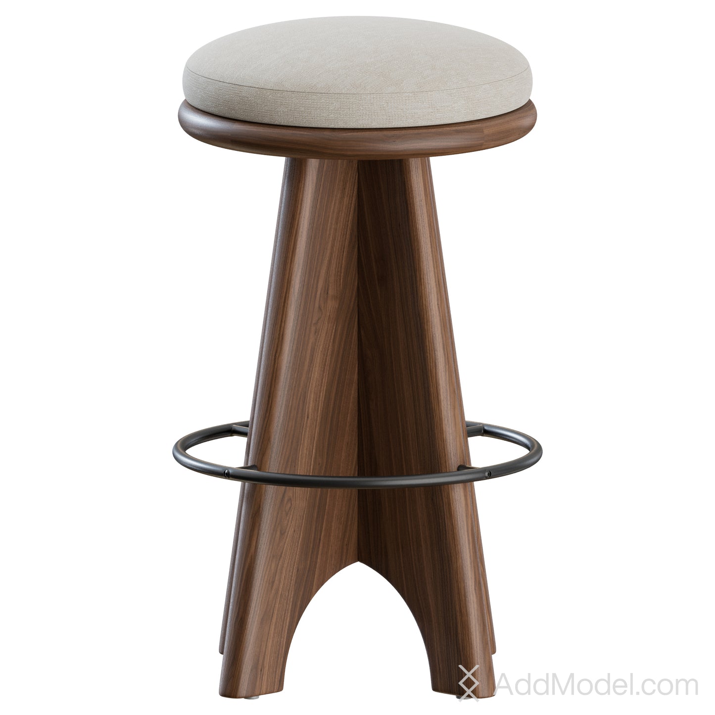 Ojai Barstool By Lawson-Fenning 3D Model
