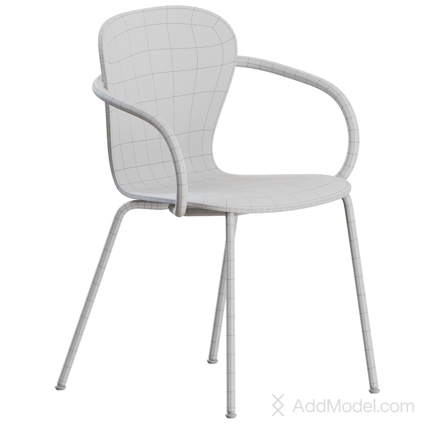 S220 Chair By Thonet 3D Model