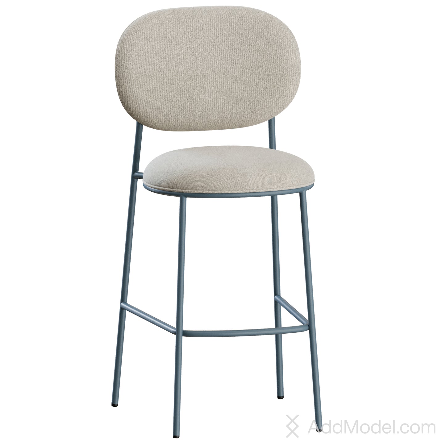 Stiel Counter Stool By Pedrali 3D Model