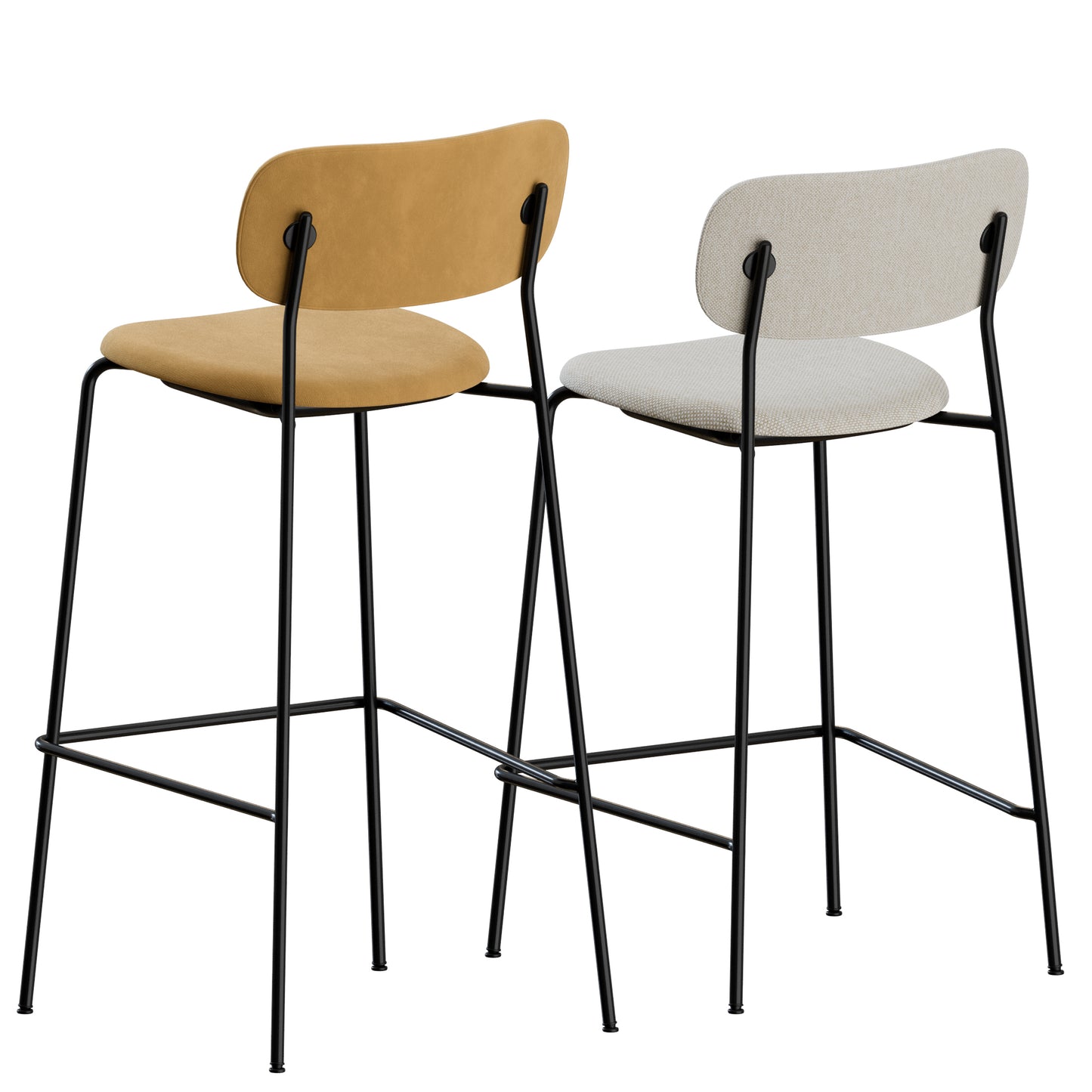 Co Bar Chair Fully Upholstered Audo 3D Model