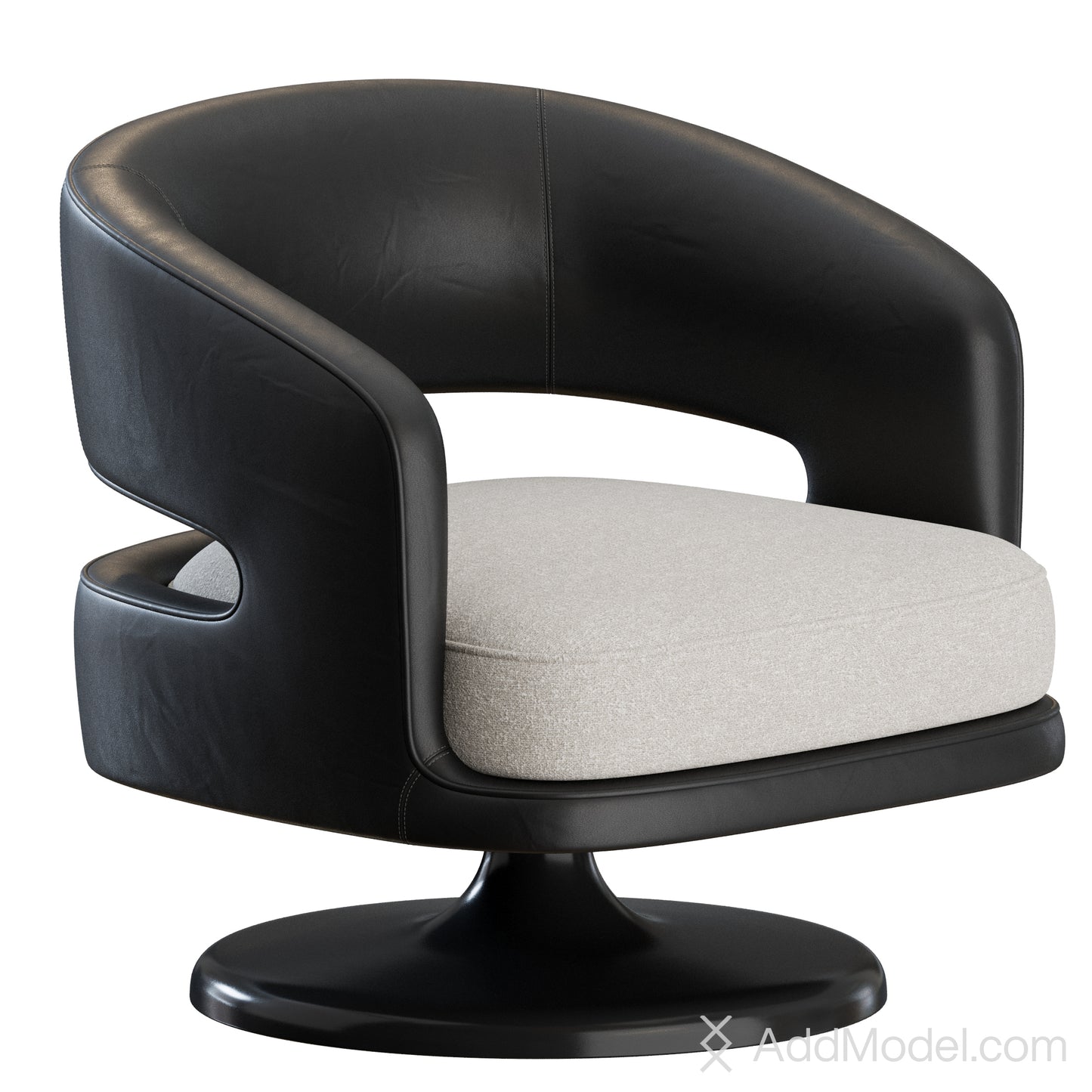 Linea Armchair By Molteni&C 3D Model