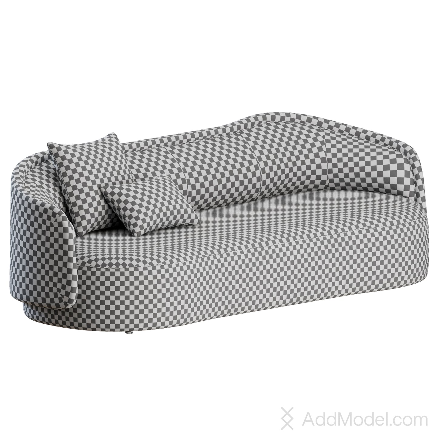 PIA Sofa 250 By Collection Particuliere 3D Model