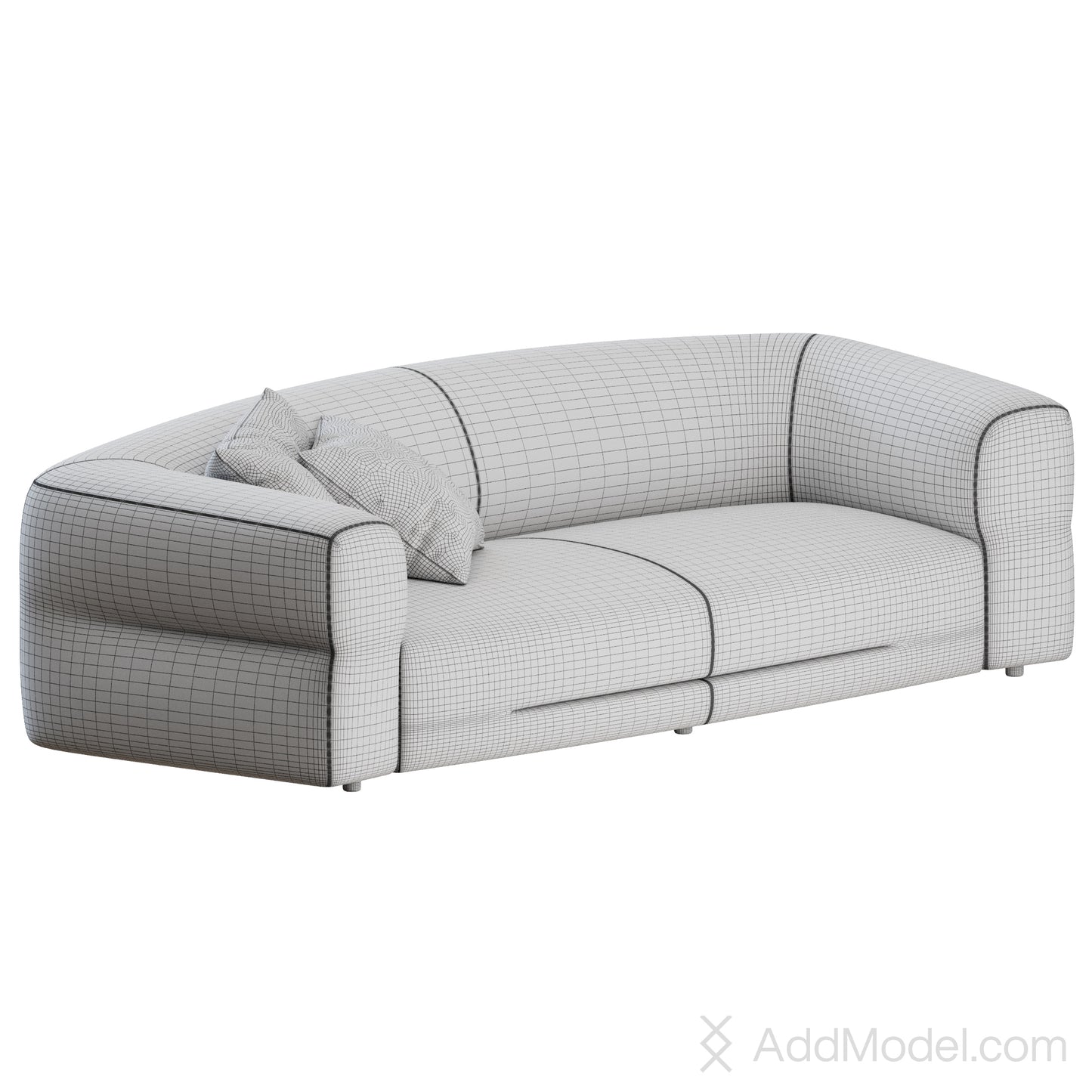 Emile Sofa By Molteni&C 3D Model