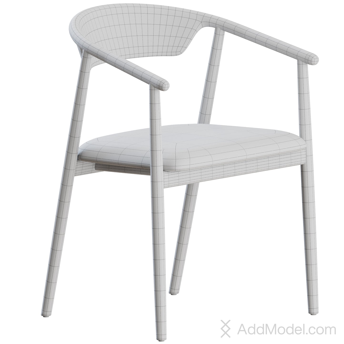 MC21 Leva Chair By Mattiazzi 3D Model