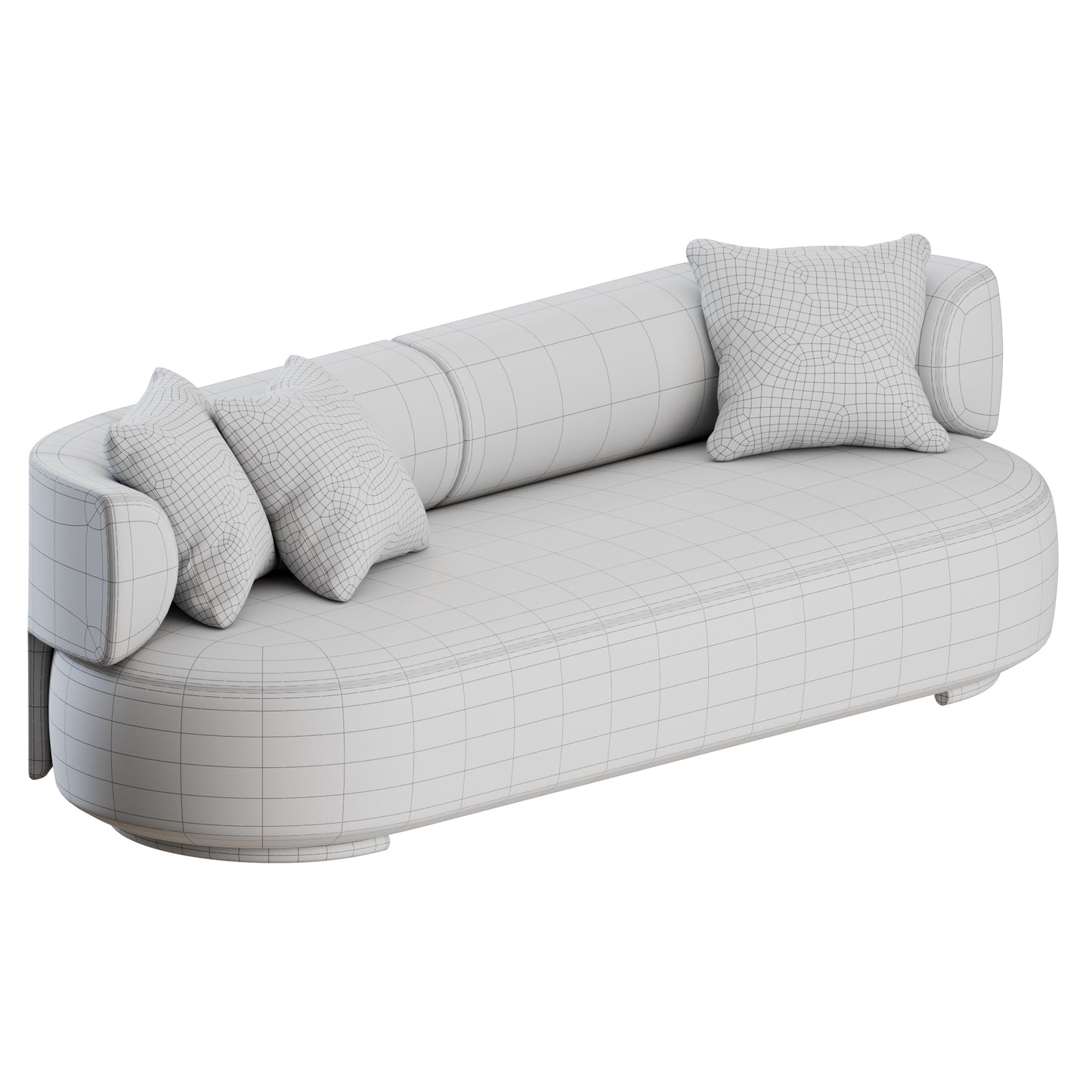 K-Wait Sofa Kartell 3D Model