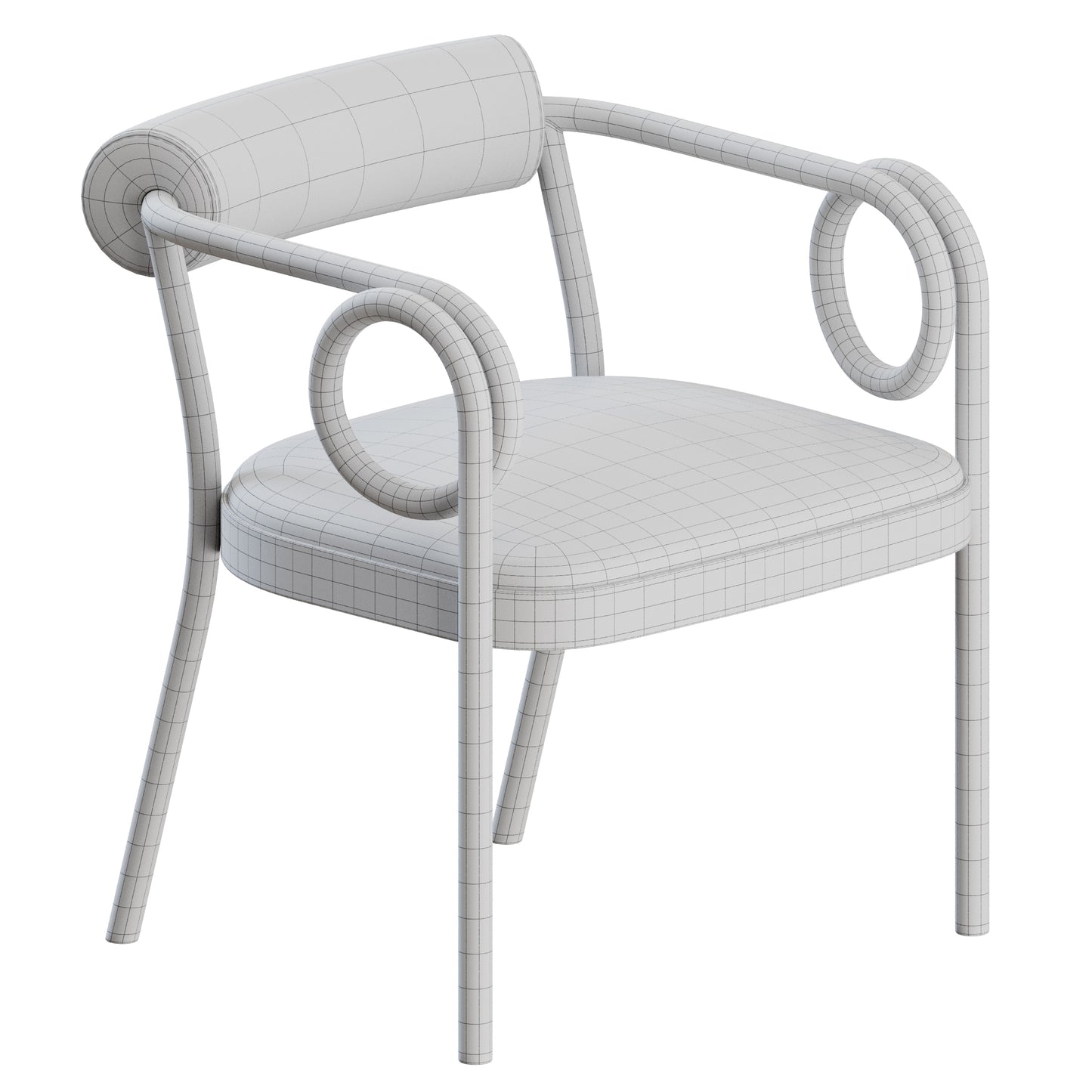 Loop Chair Gebrüder Thonet Vienna 3D Model