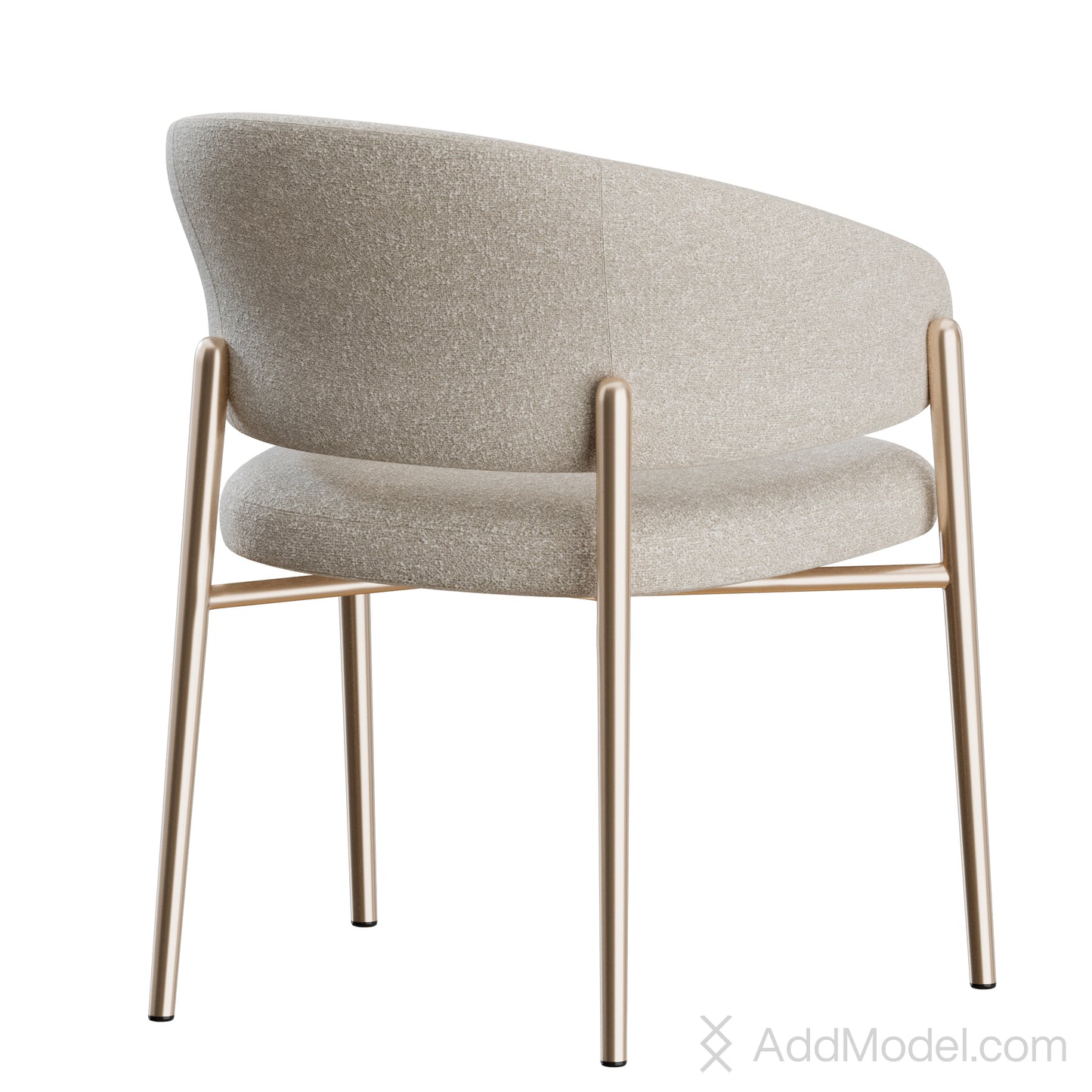 Linda Chair By Marelli 3D Model