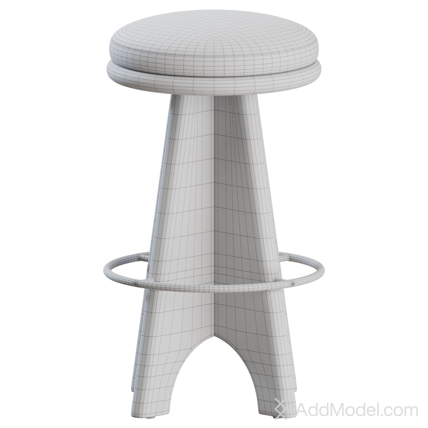 Ojai Barstool By Lawson-Fenning 3D Model