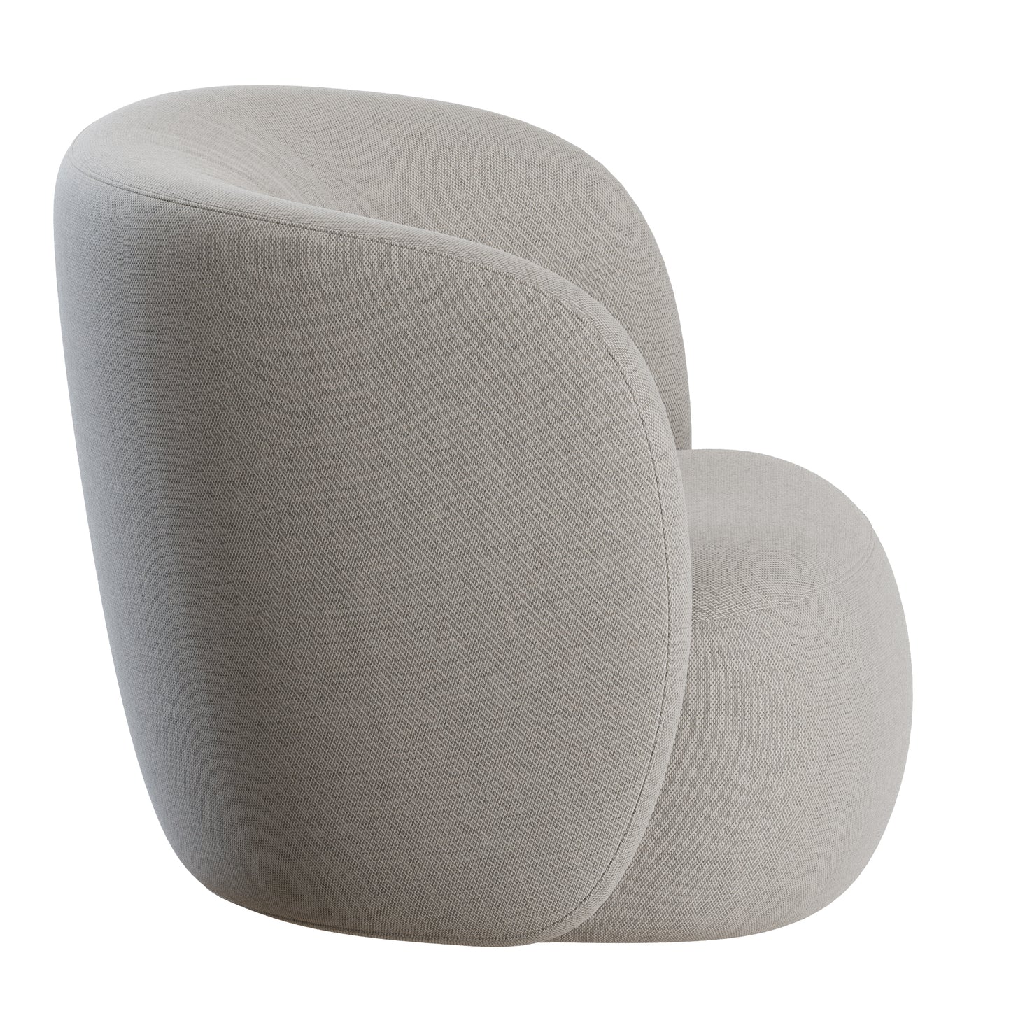 Ovata Large Lounge Chair By Wendelbo 3D Model