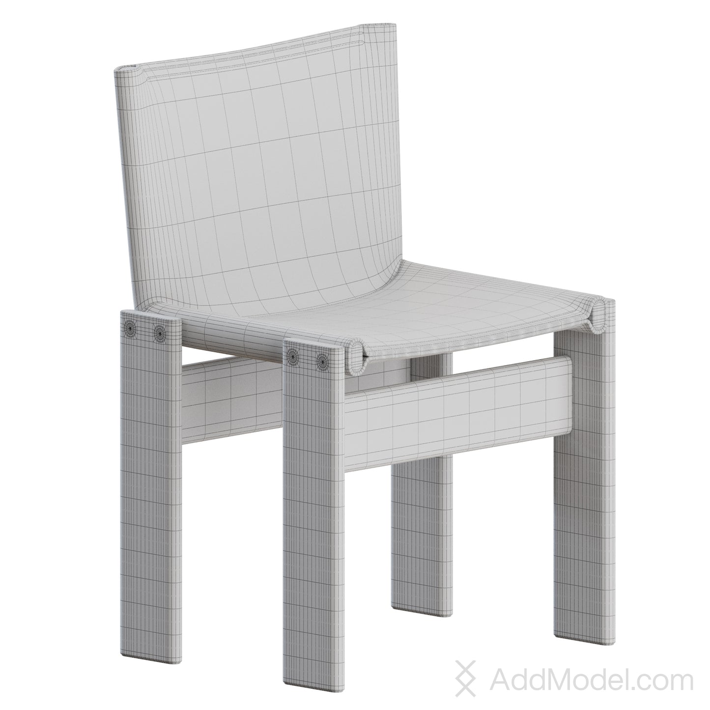 Monk Chair By Molteni&C 3D Model