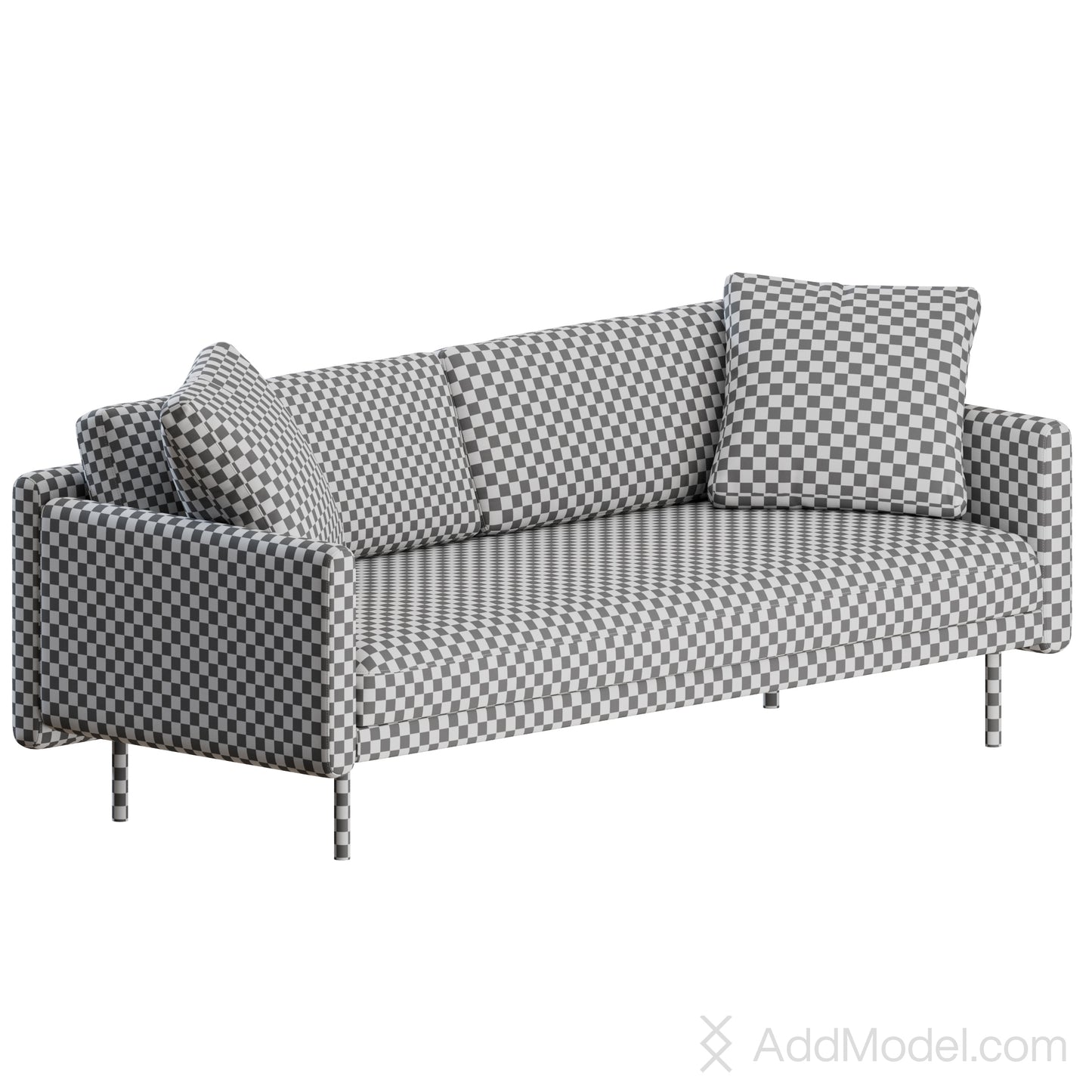 Rar Sofa 2 and 3 Seater Sofa By Normann Copenhagen 3D Model
