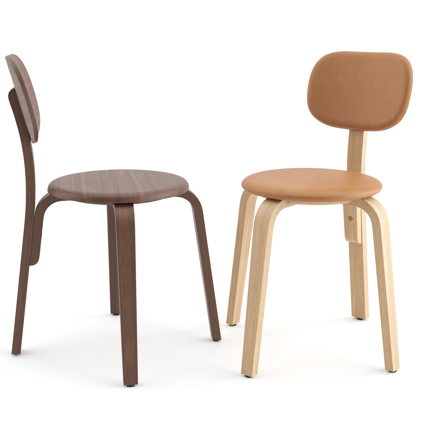 Afteroom Plus Chair + Androgyne Table By Audo 3D Model