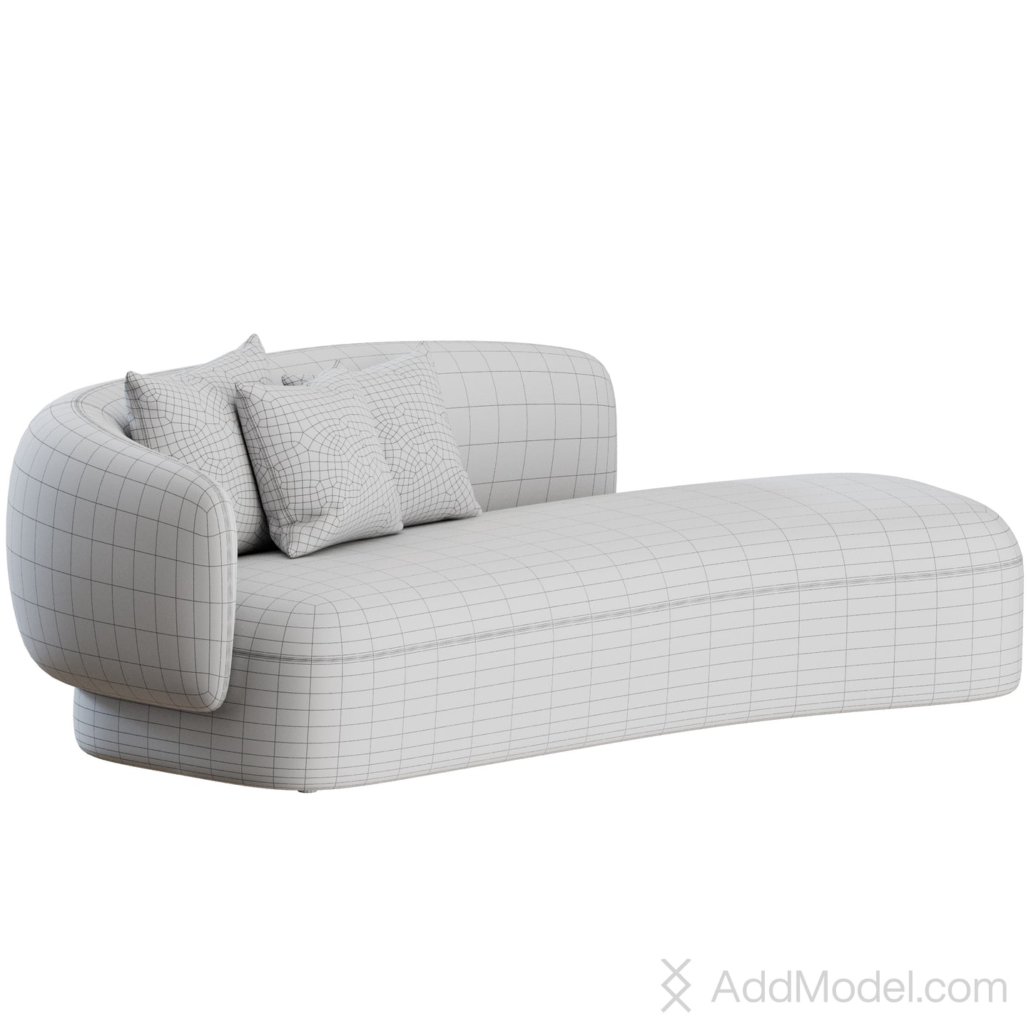 Noah Chaise Longue By Marelli 3D Model