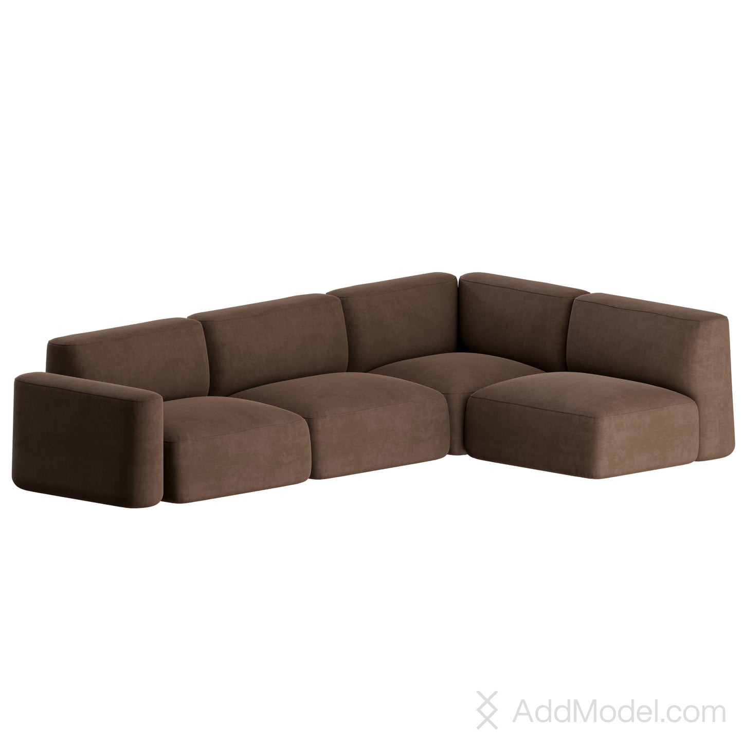 Patch Modular Sofa By Massproductions 3D Model