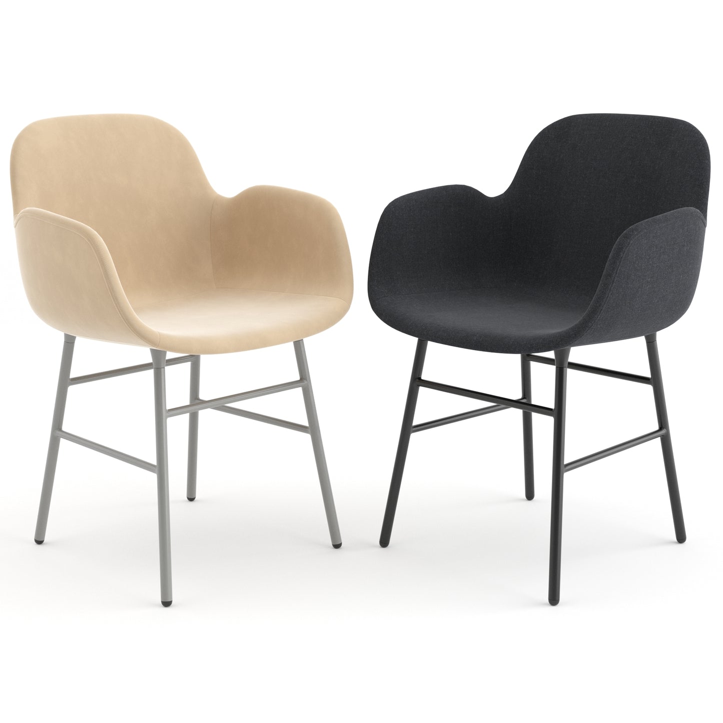 Form Chairs Collection By Normann Copenhagen 3D Model