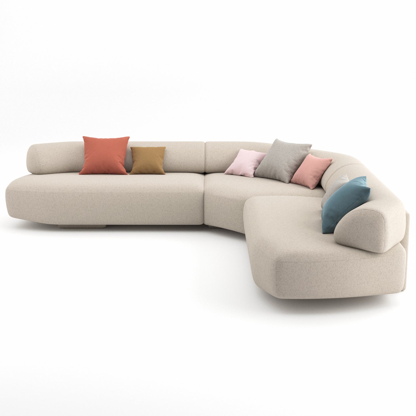 Gogan Sofa 05 By Moroso 3D Model