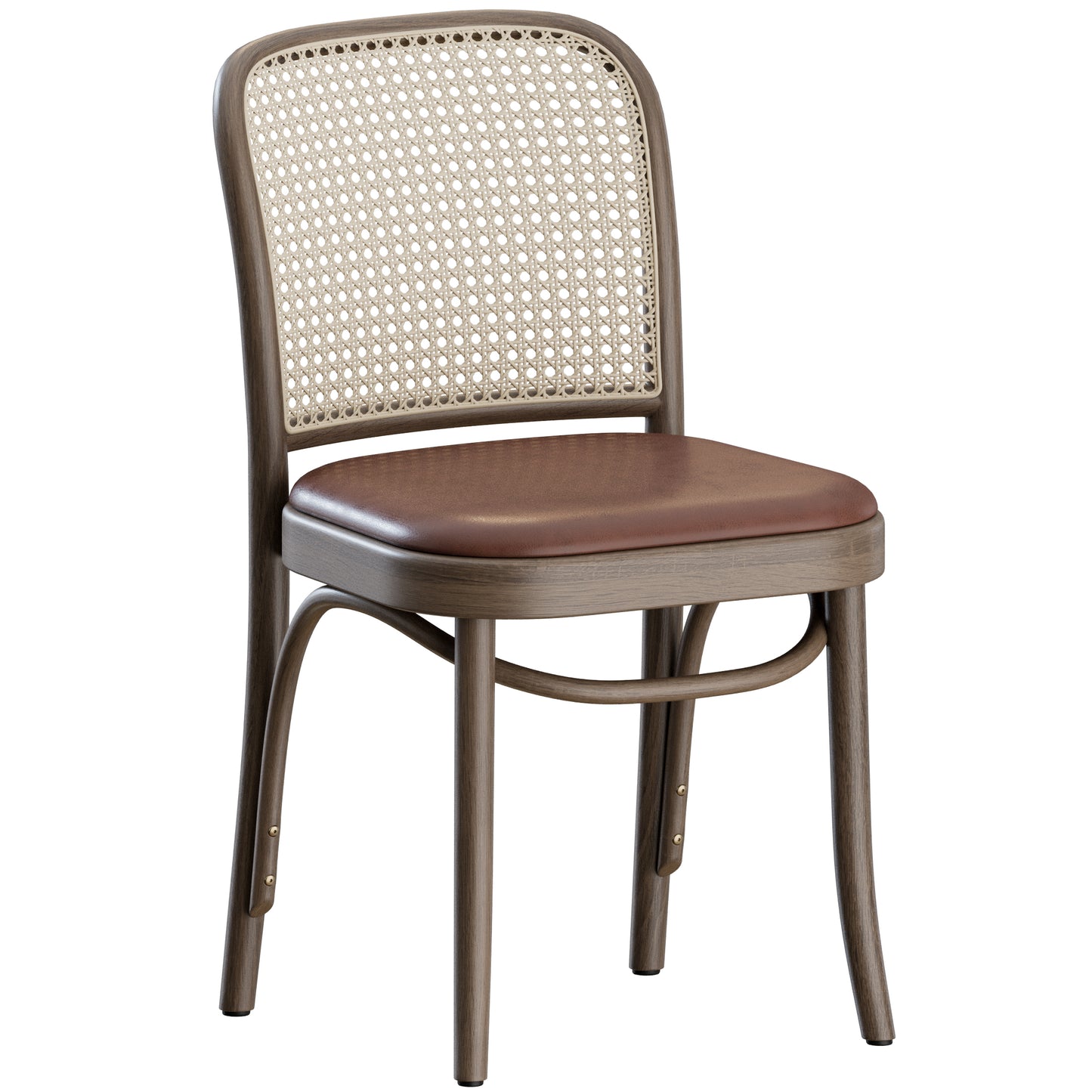 N 811 Mid-Century Chair By Josef Hoffmann Thonet Vienna 3D Model