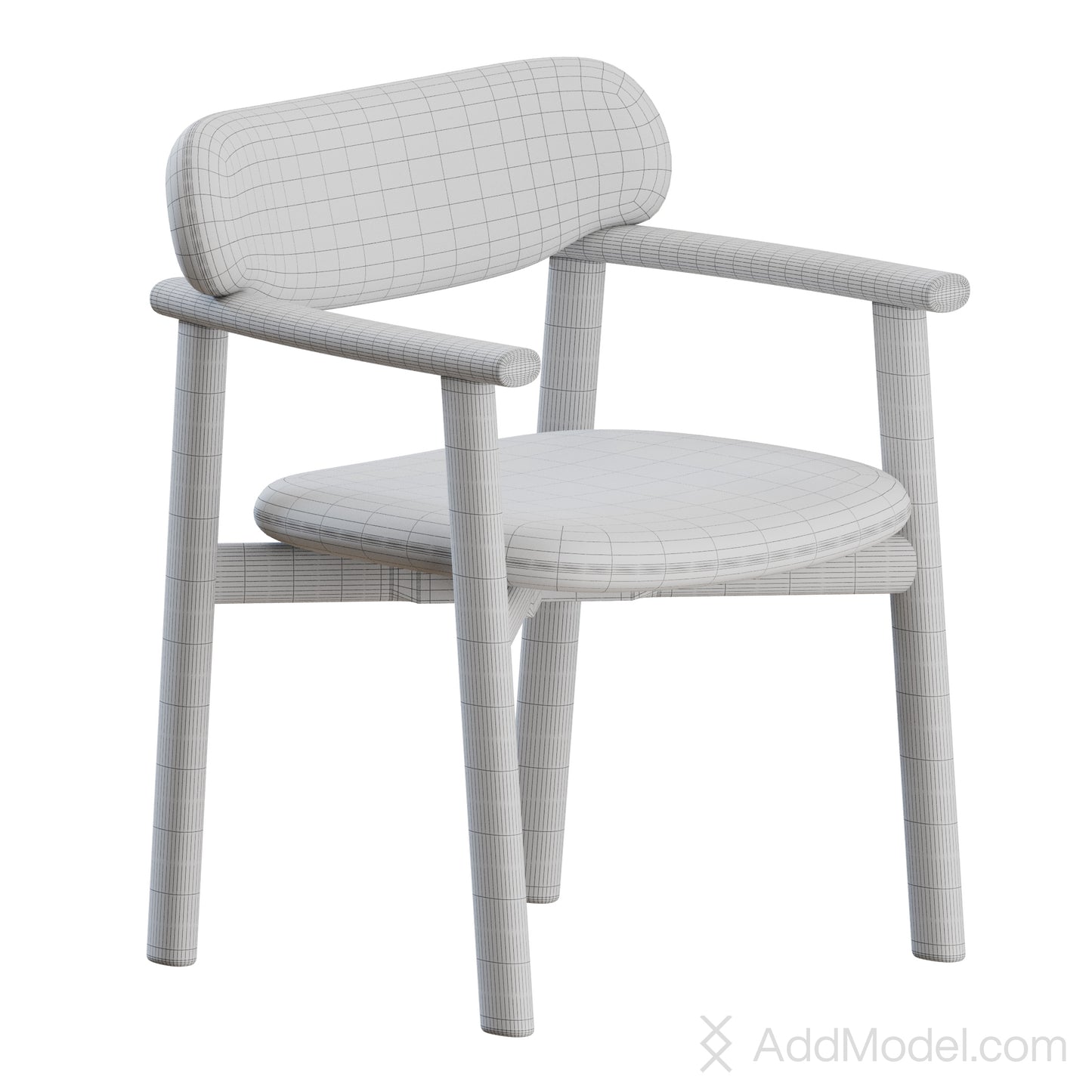 Afra Chair By Marelli 3D Model