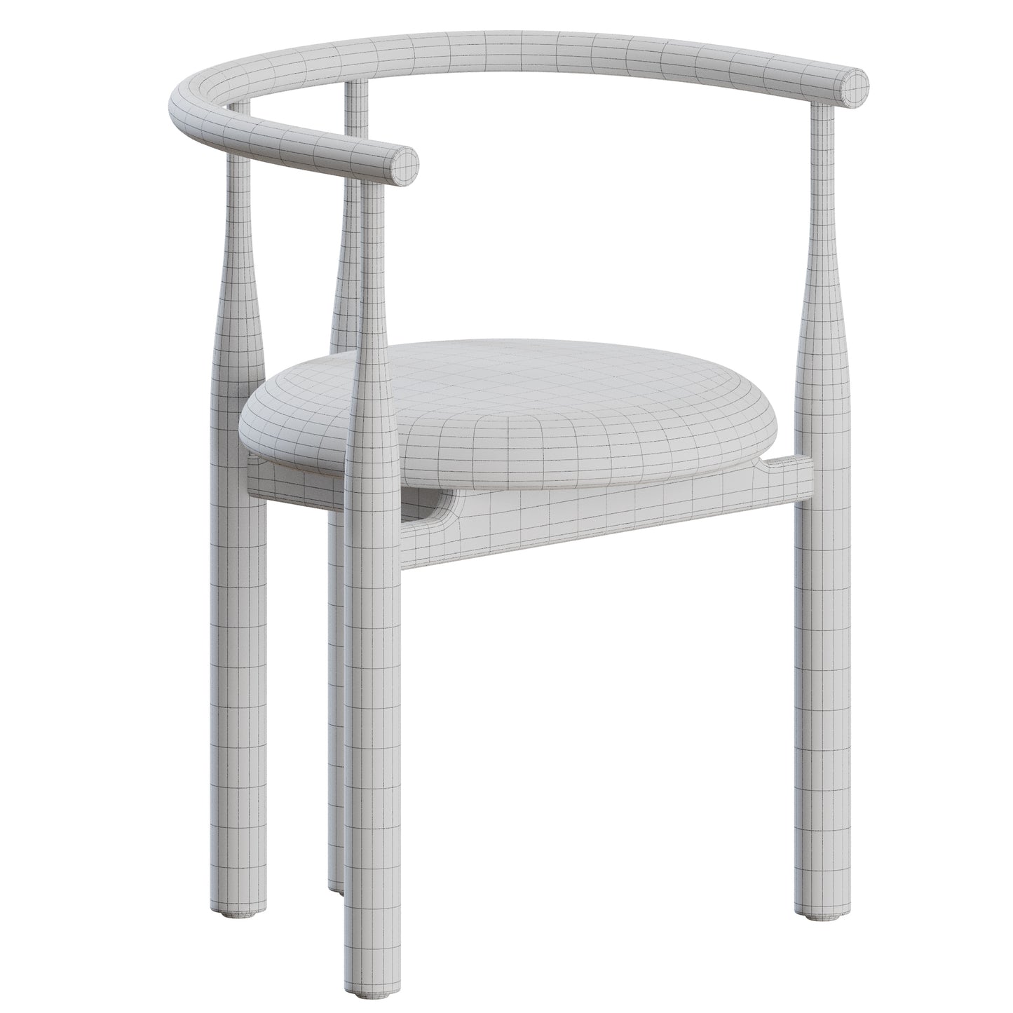 Bukowski Chair New Works 3D Model
