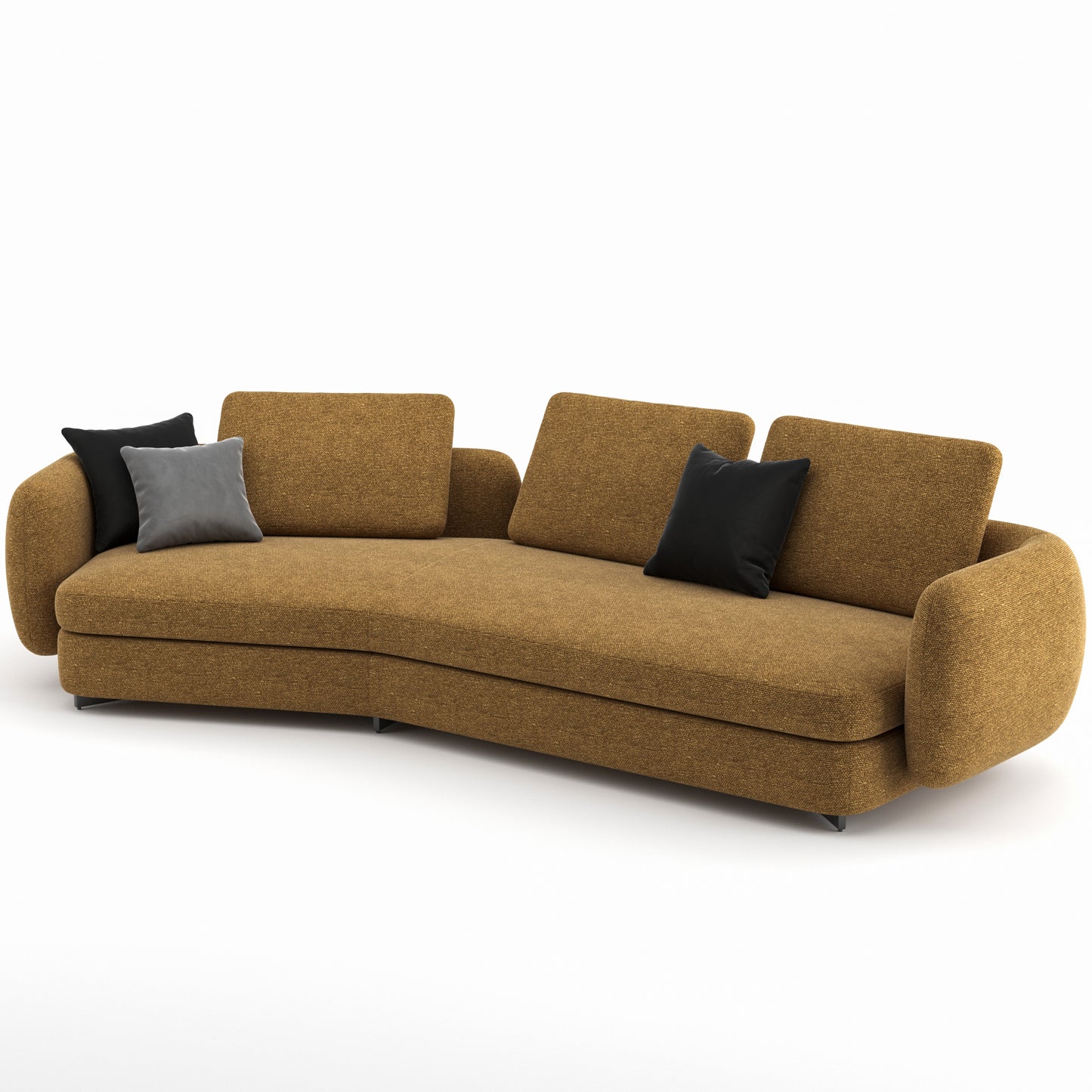 Saint Germain Sofa By Poliform 3D Model