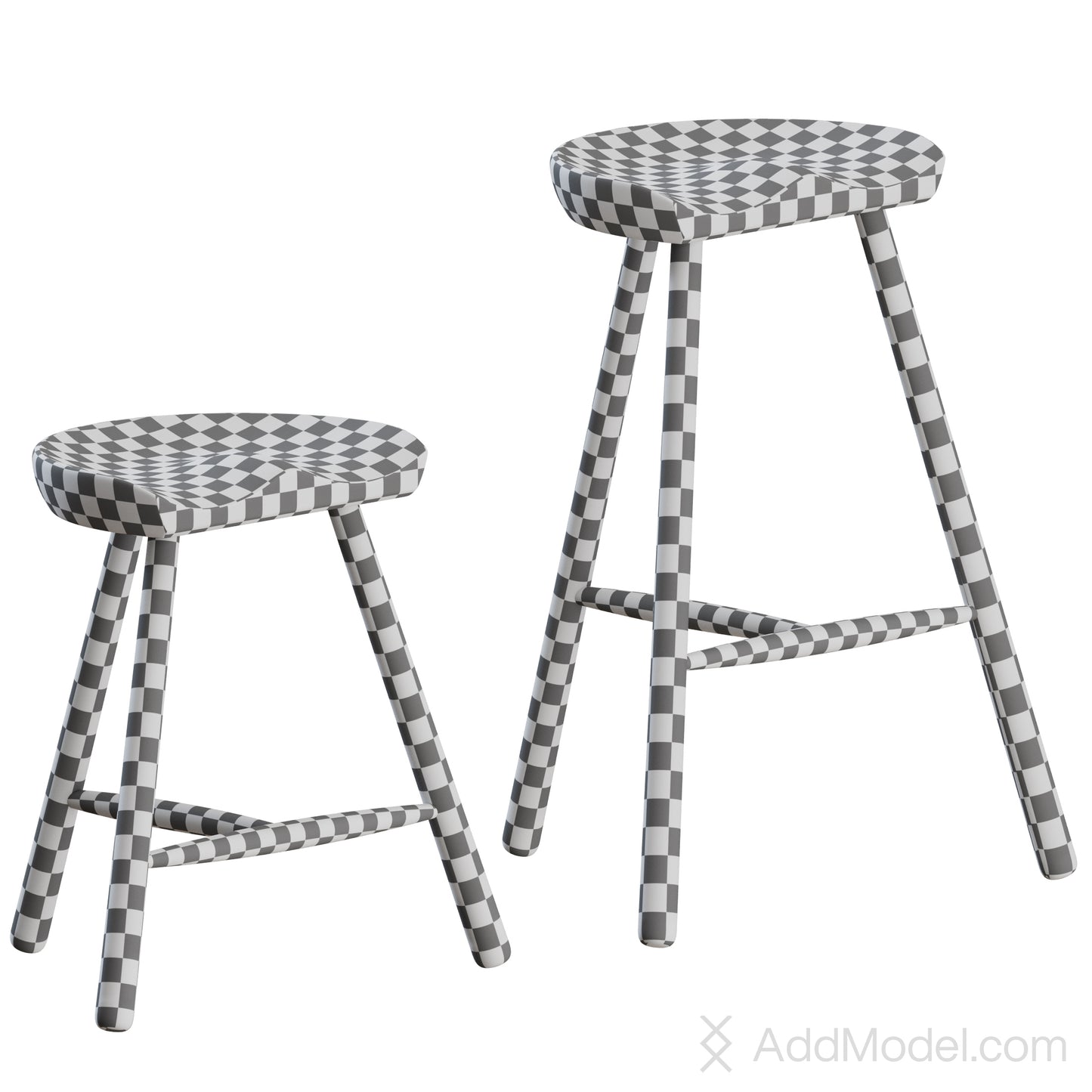 Shoemaker Chair By Form and Refine 3D Model