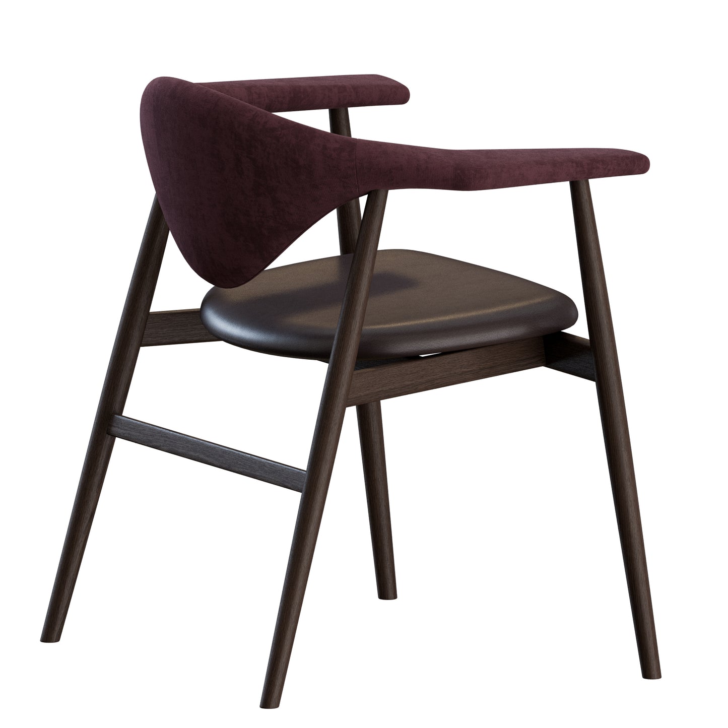 Masculo Dining Chair Gubi 3D Model