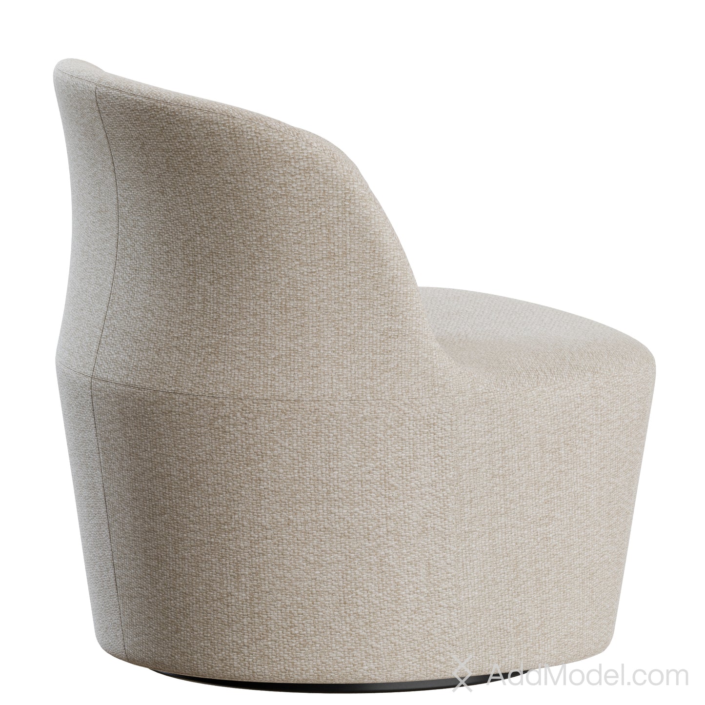 Gomo Lounge Chair By Fredericia 3D Model