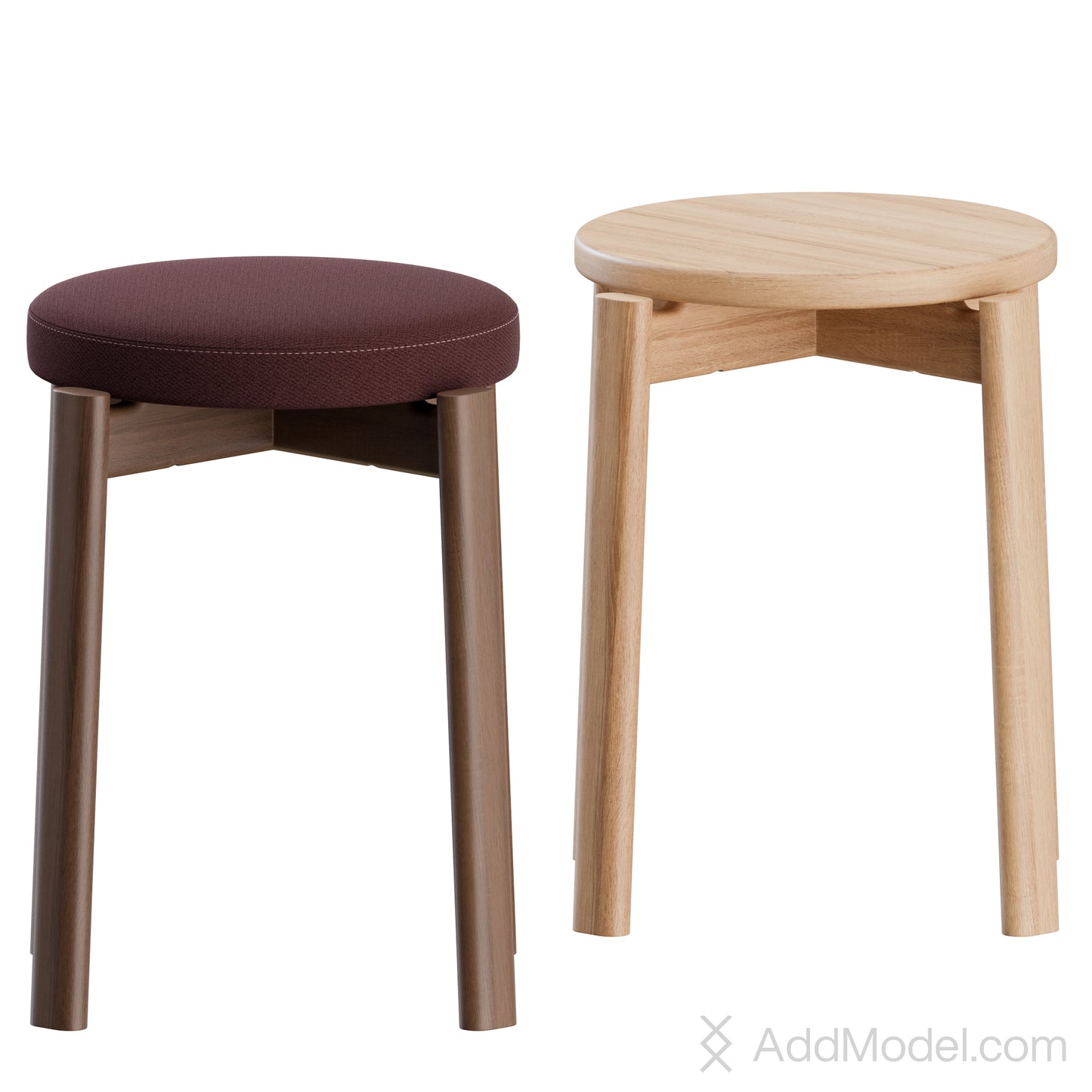 Passage Stool By Audo Copenhagen 3D Model