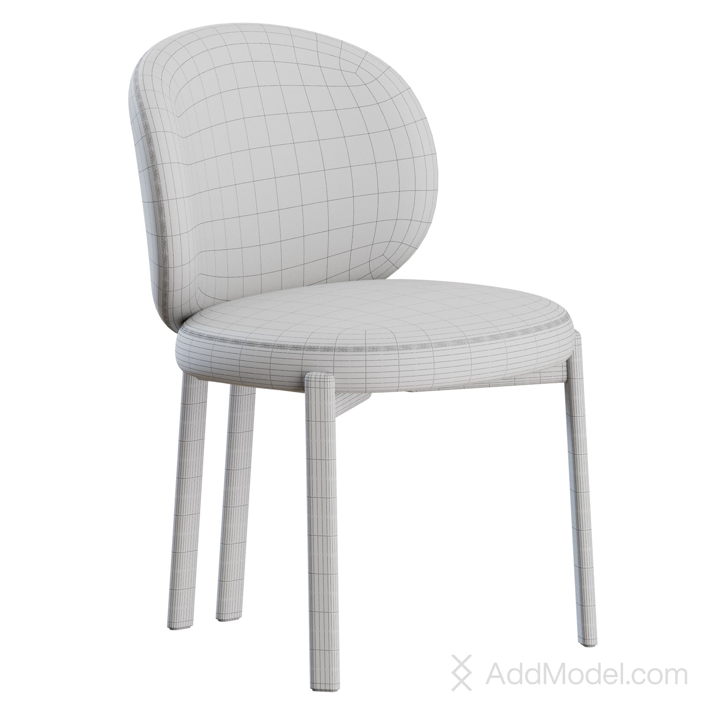 Clara Chair By Marelli 3D Model