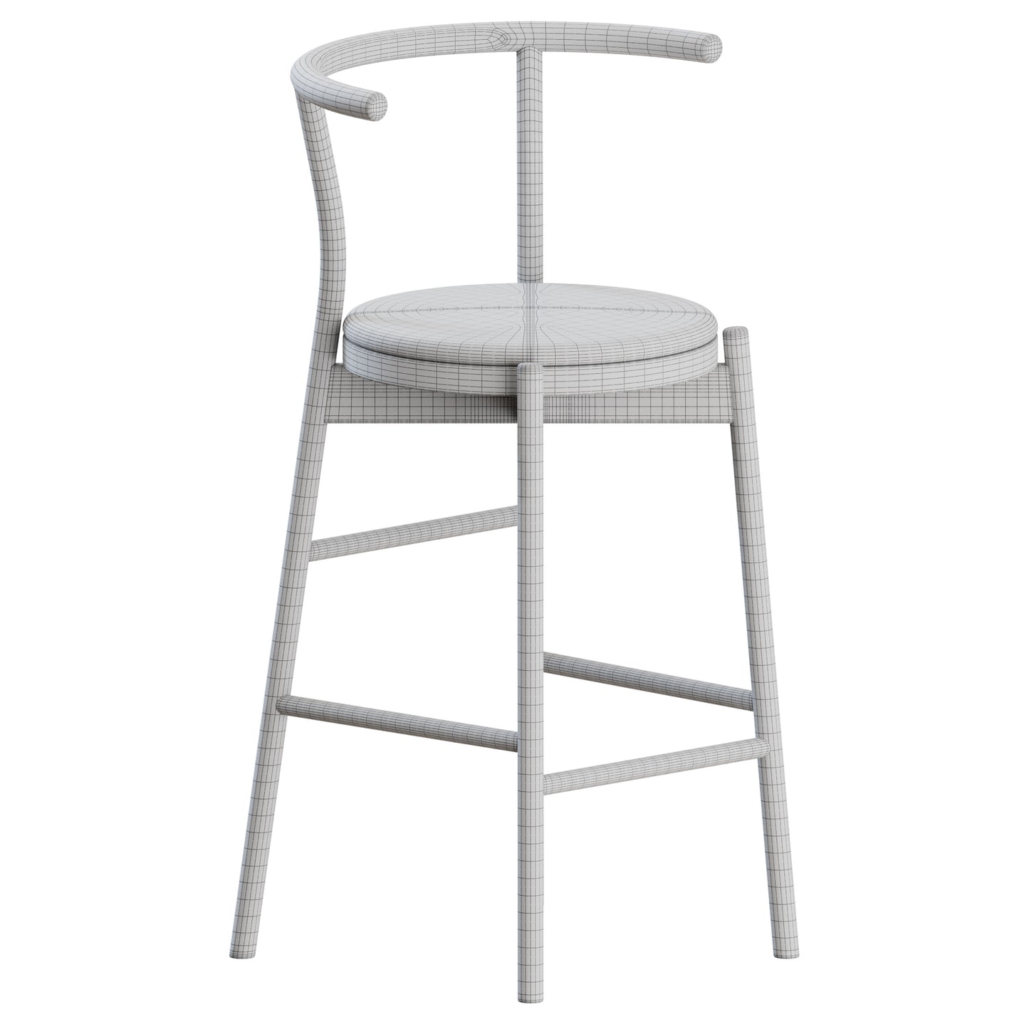 Kotan Bar Chair CondeHouse 3D Model