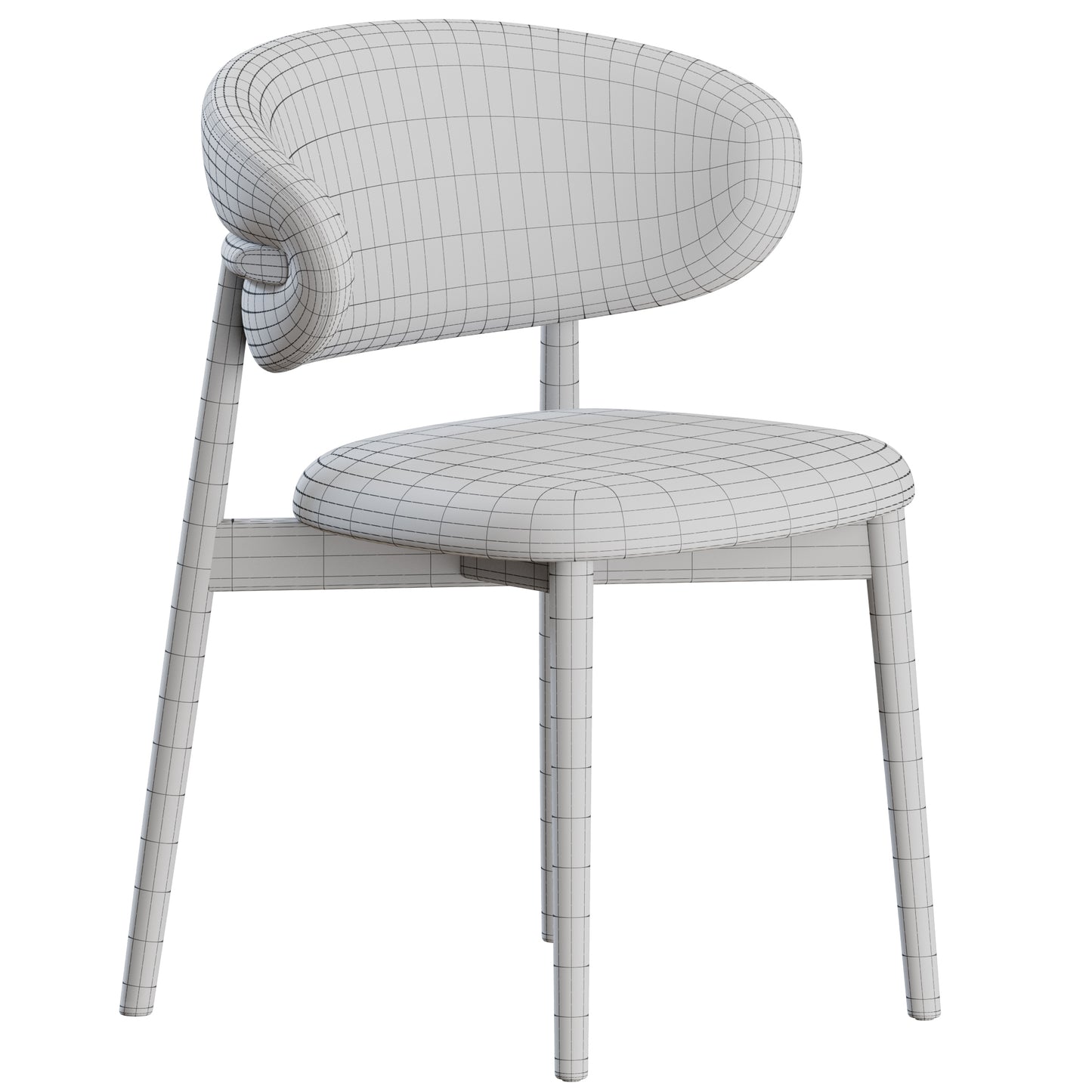 Oleandro Chair Wood By Calligaris 3D Model