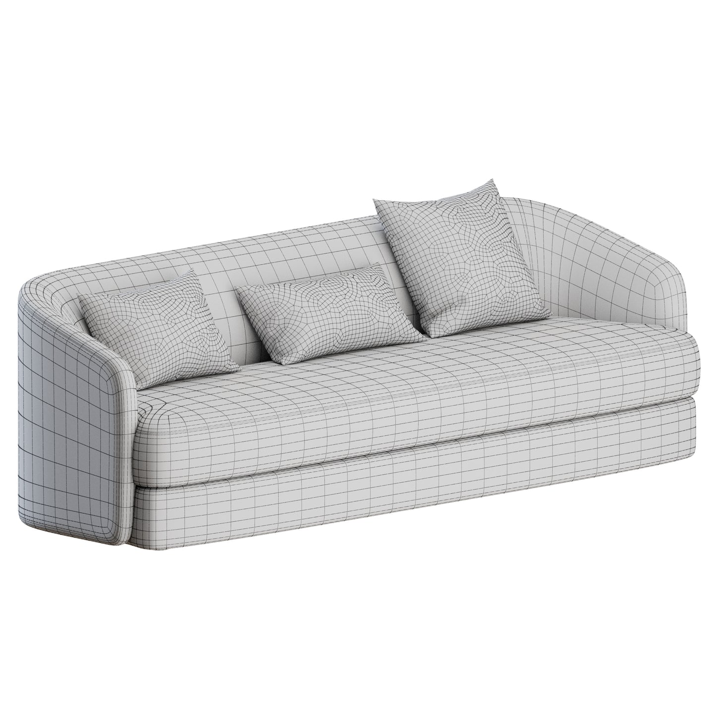 Covent 3 Seater Sofa By New Works 3D Model