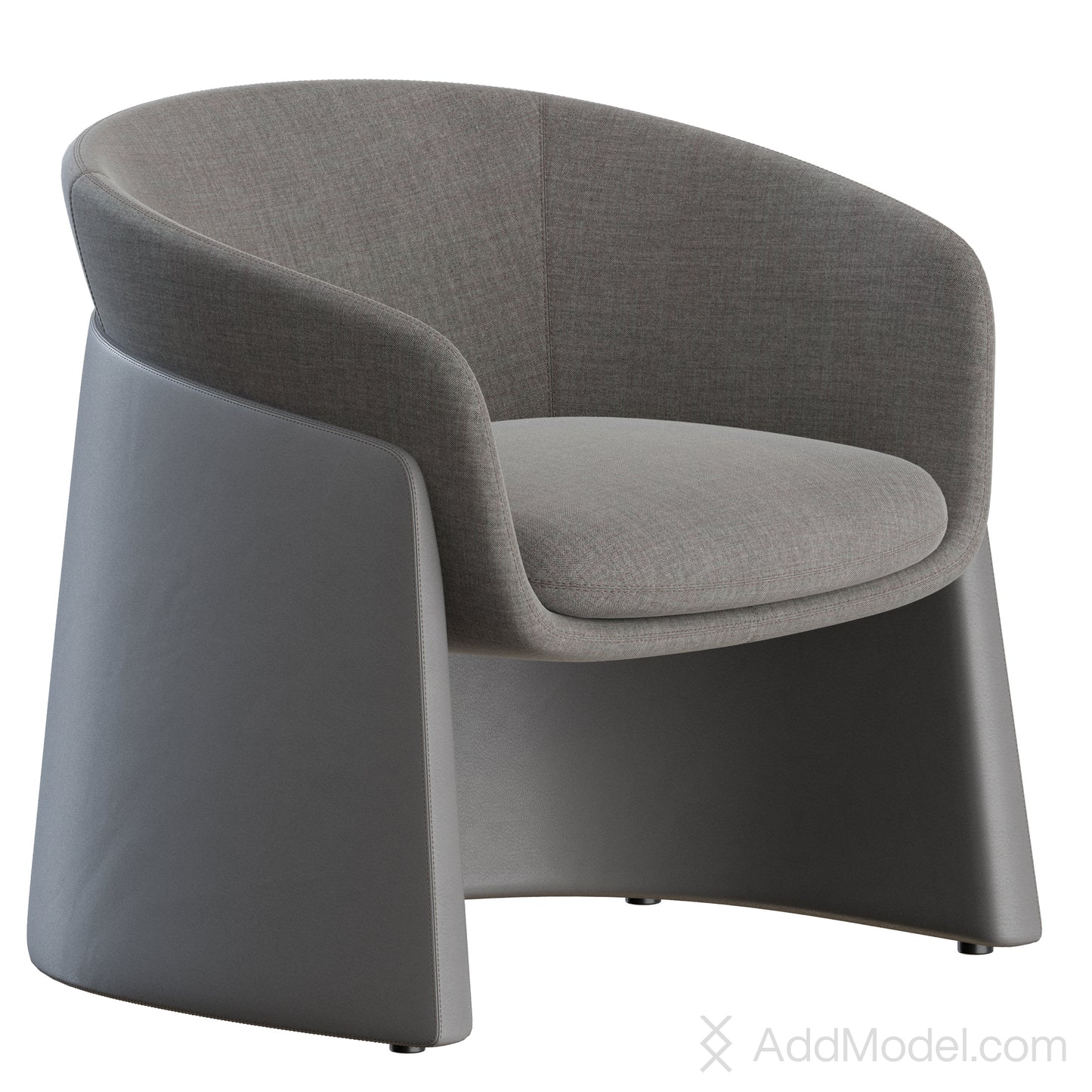 Seba Lounge Armchair By Davis Furniture 3D Model