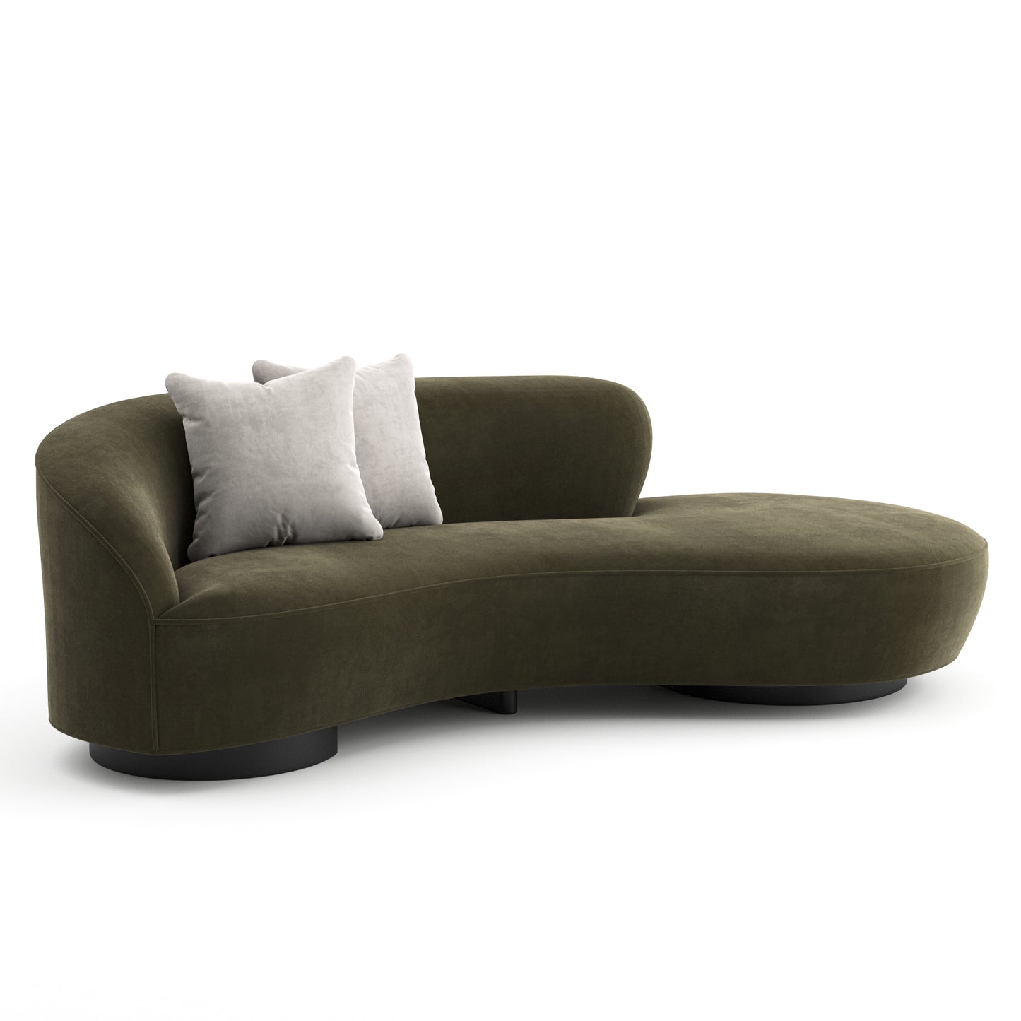 Shorty Sofa By Vladimir Kagan 3D Model